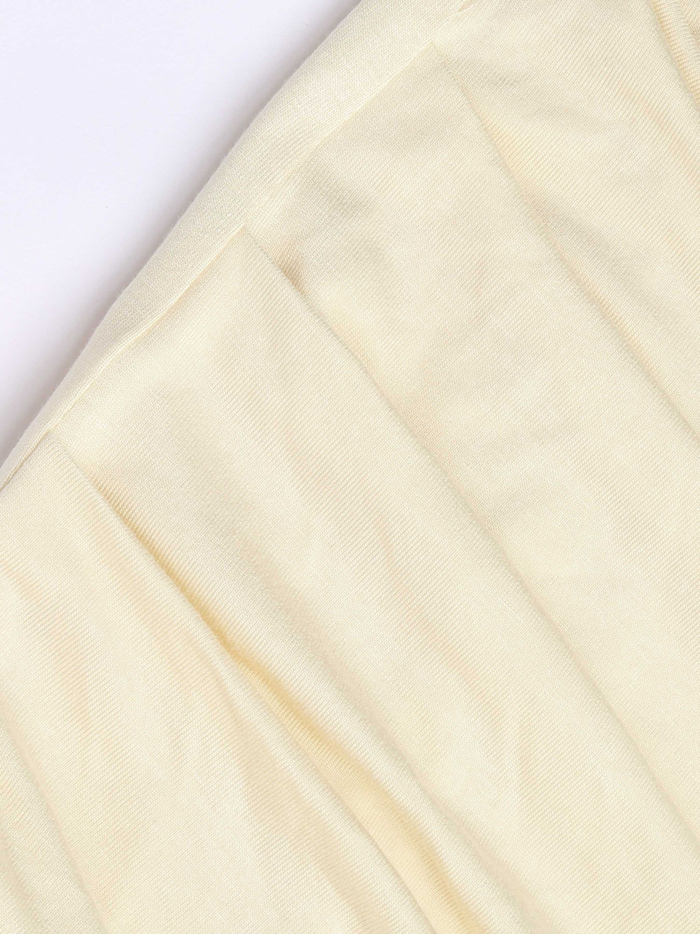 Solid Ruched Split Skirt