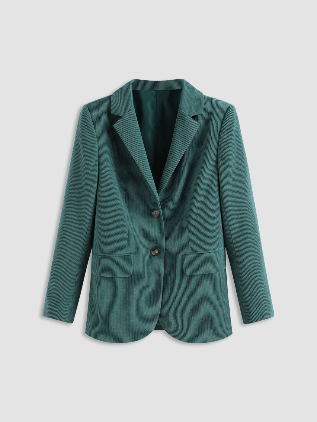 Eyes Of Turquoise Corduroy Blazer