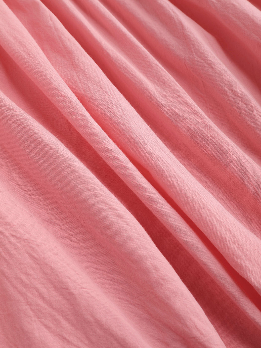 Gerafftes Cami-Kleid zum Binden an der Schulter