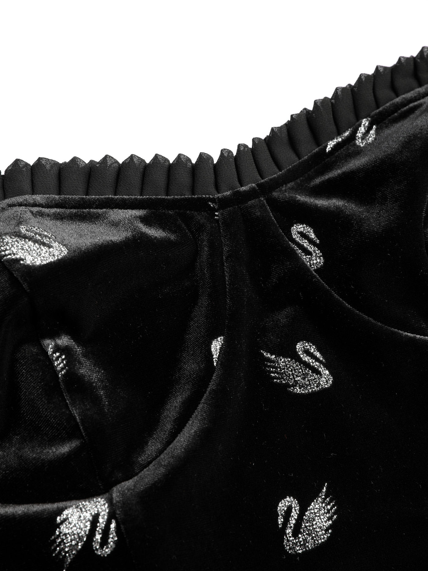 Dark Swan Velvet Bodysuit