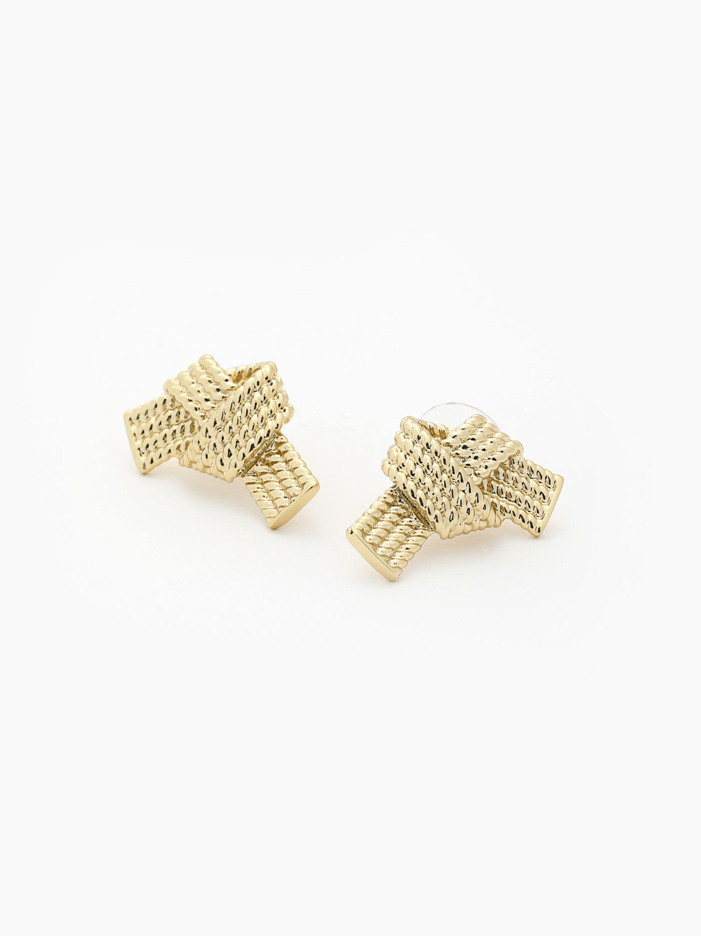 Twisted Knot Stud Earrings