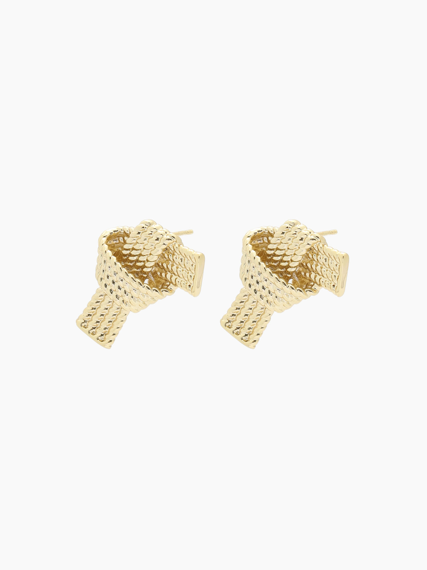 Twisted Knot Stud Earrings