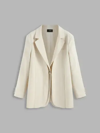Blazer crema oversize Dirty Chai