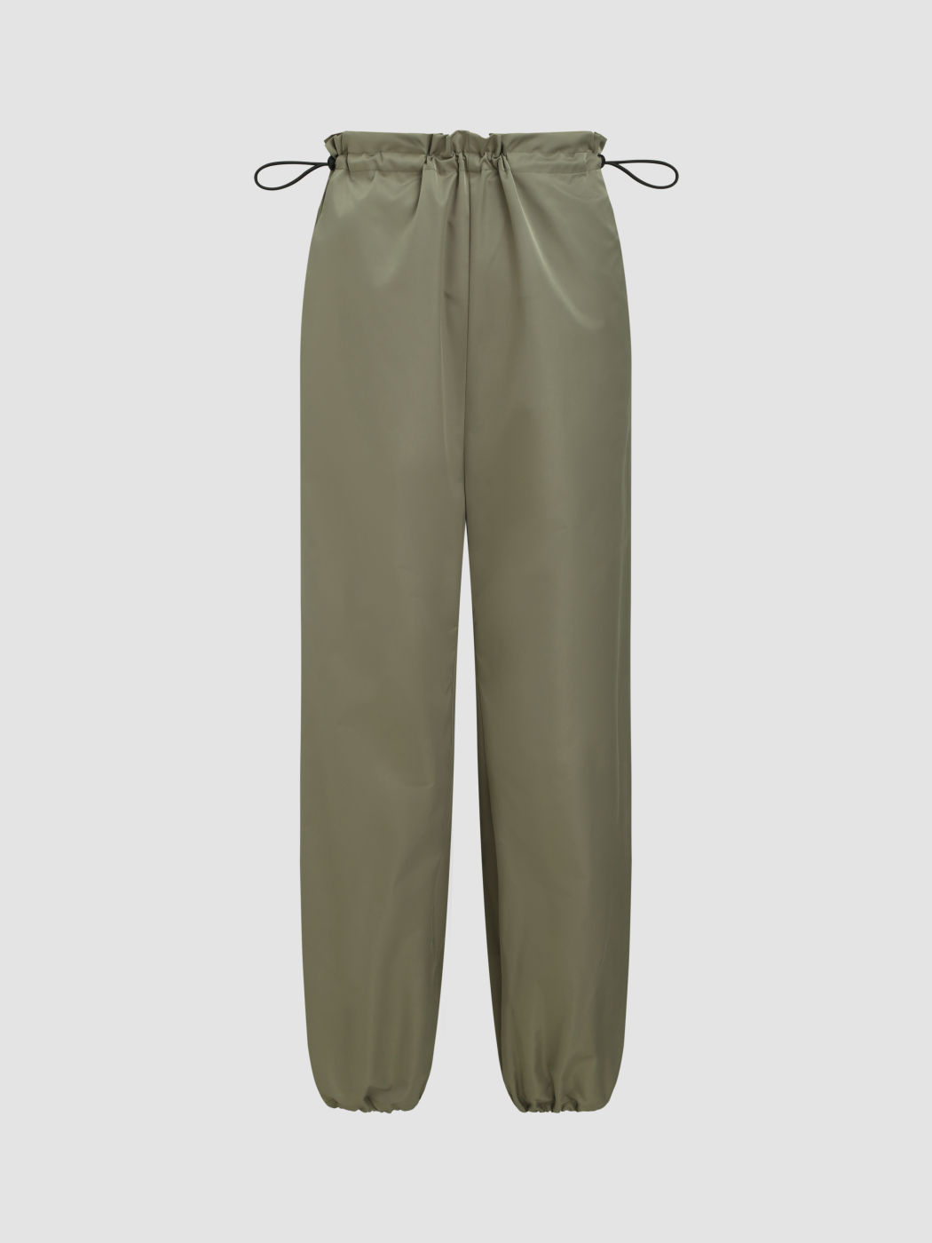 Solid gewebte Jogger
