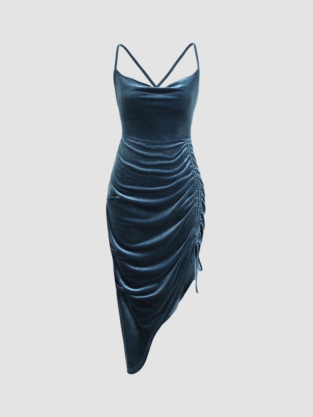  Solids Samt Cami Kleid
