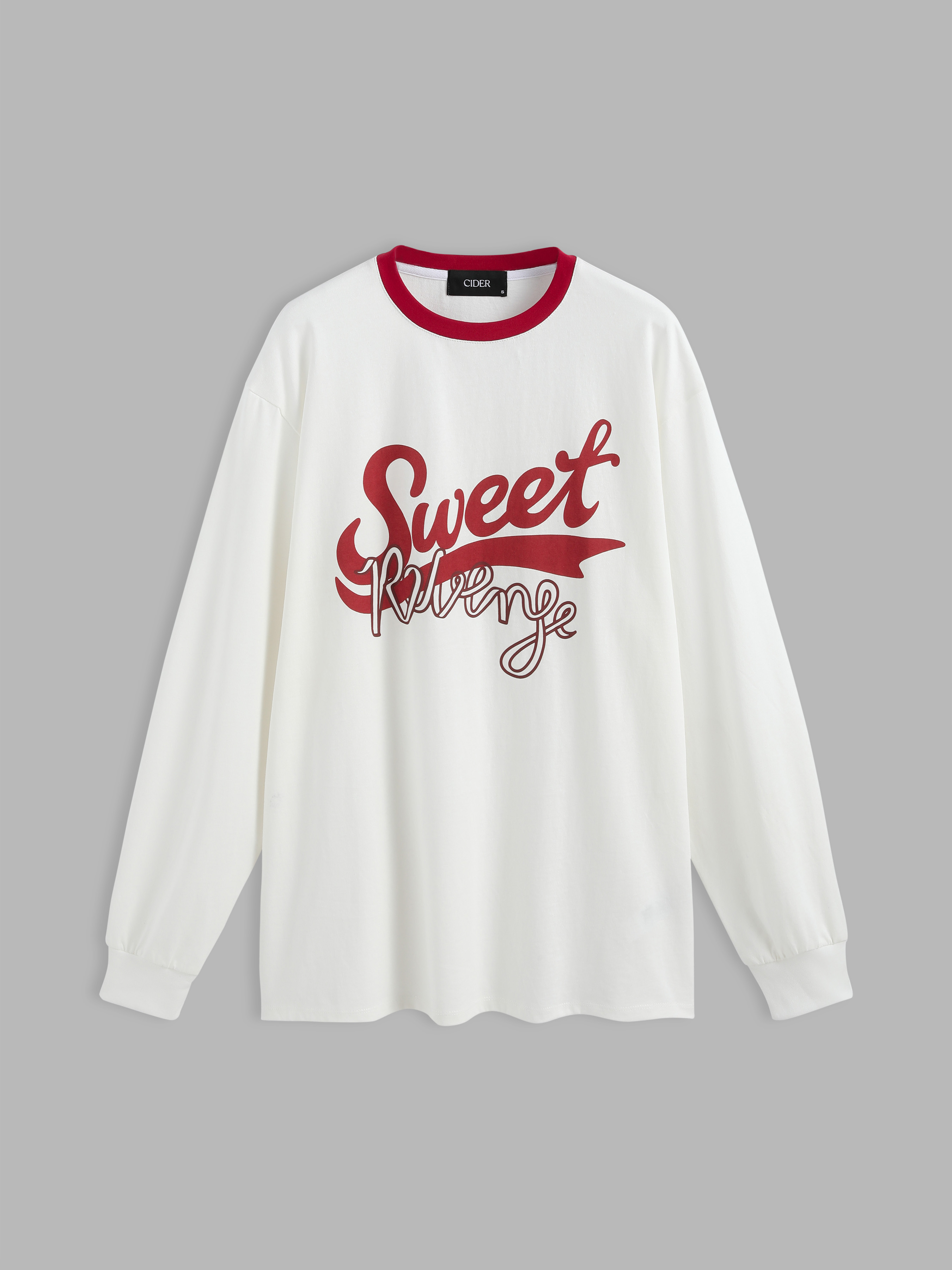 Overt Streetwear Letters Crewneck Sweater