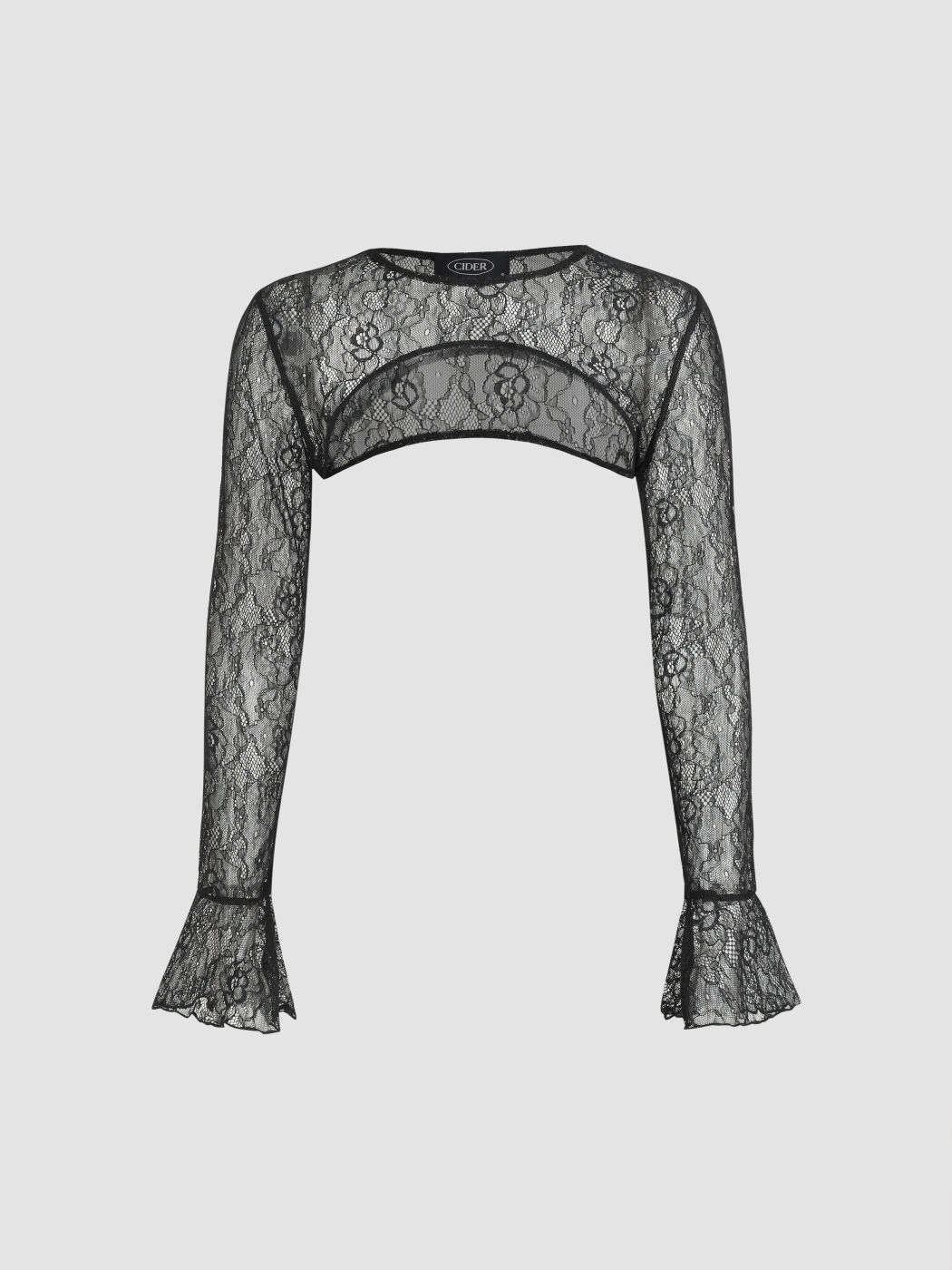 Velvet Mini Dress & Mesh Top