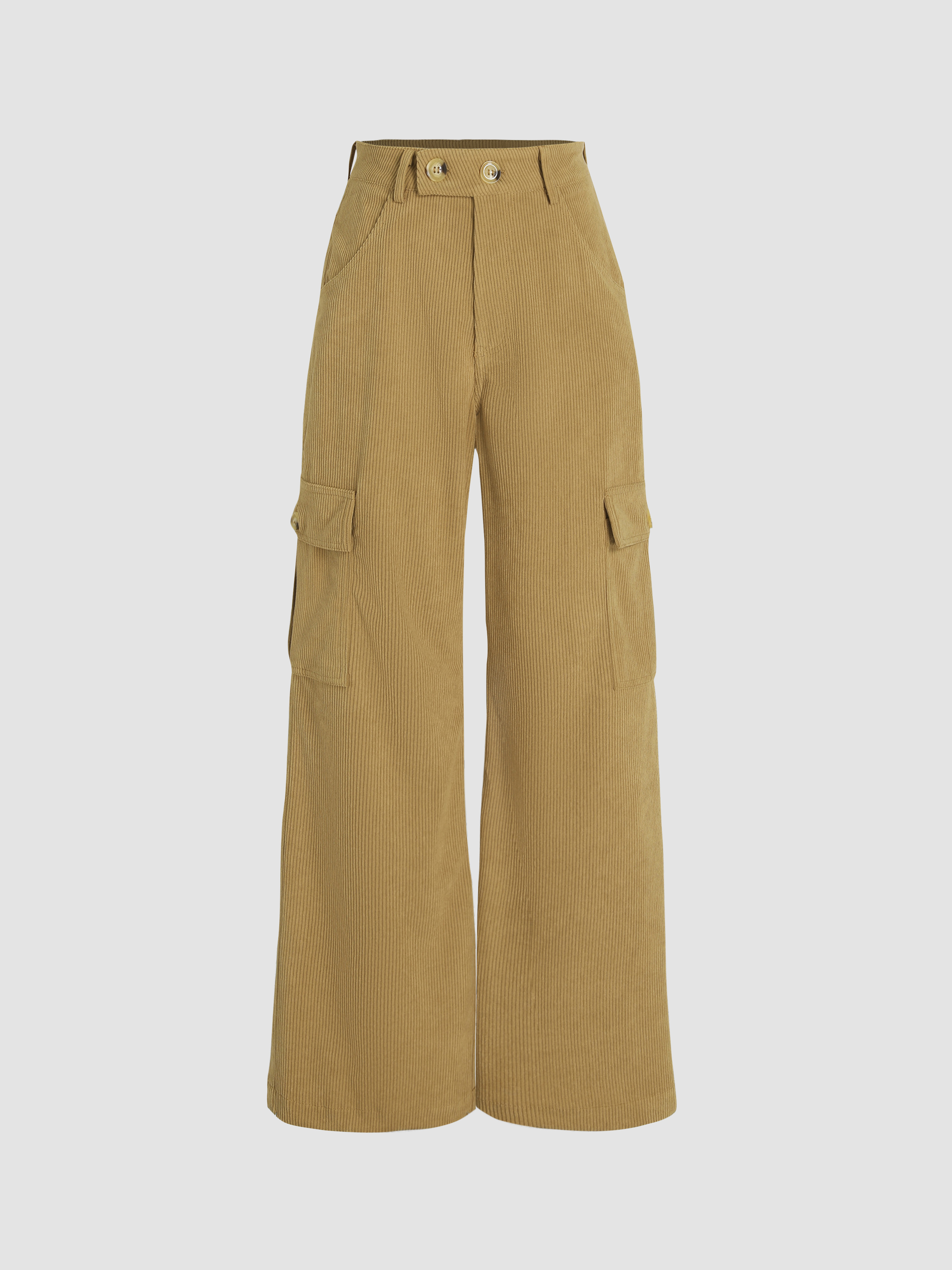 【COSYHARU】Winter Corduroy Pigment Cargo Training Pants COSYHARU】Winter Corduroy Pigment Cargo Training Pants