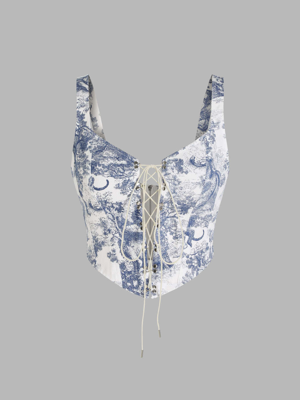 Crop Top Toile de Jouy - MARCHA