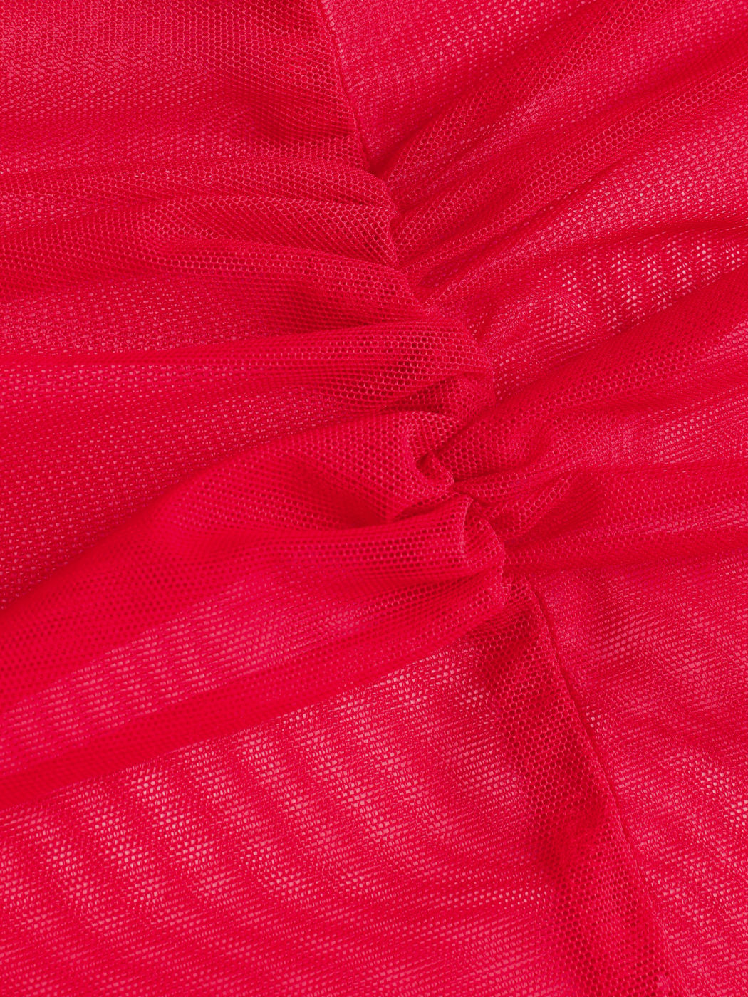  Mesh Solids Cut-Out Langarm Oberteil