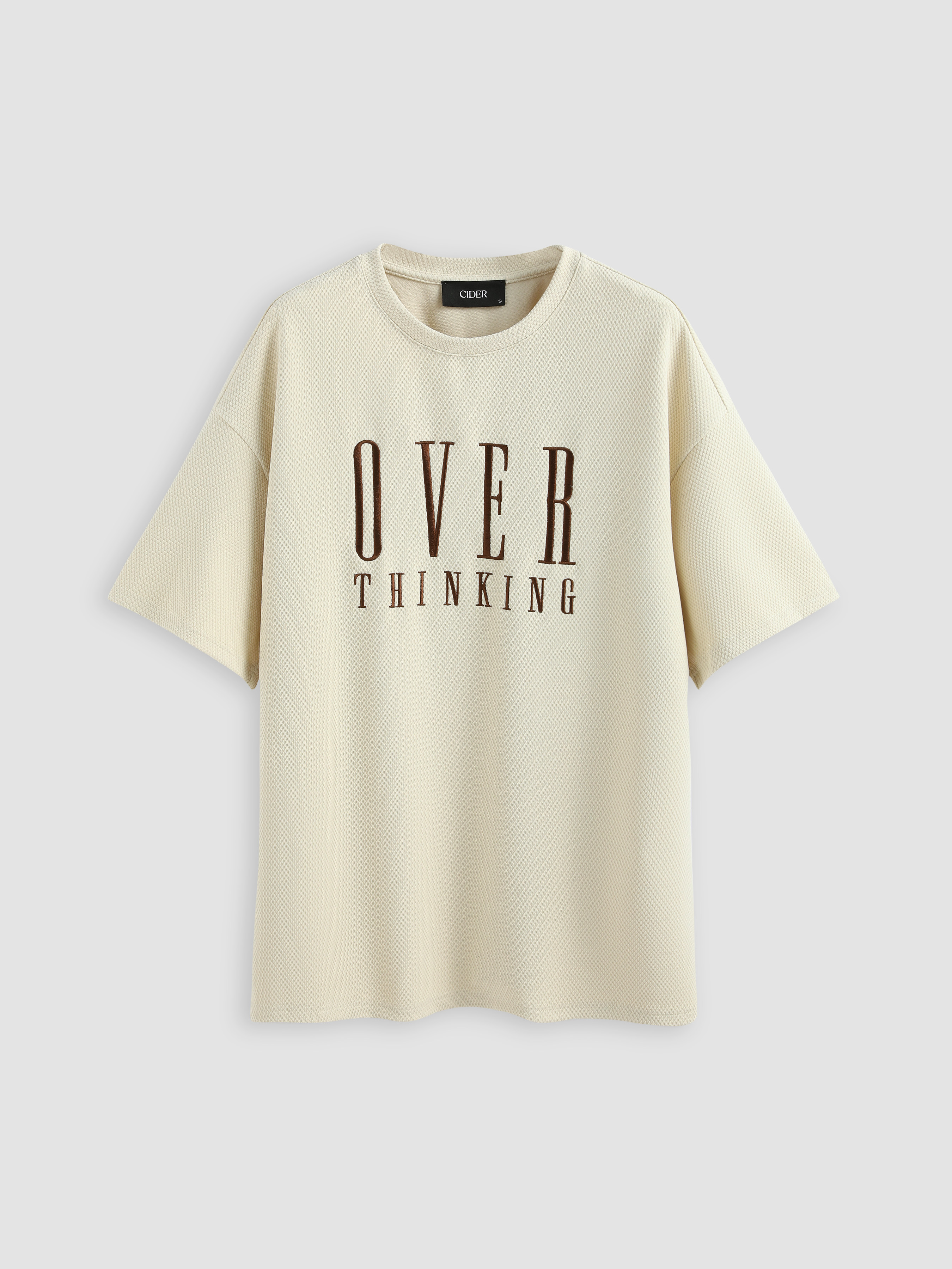 Over Thinking Oversized Graphic Tee