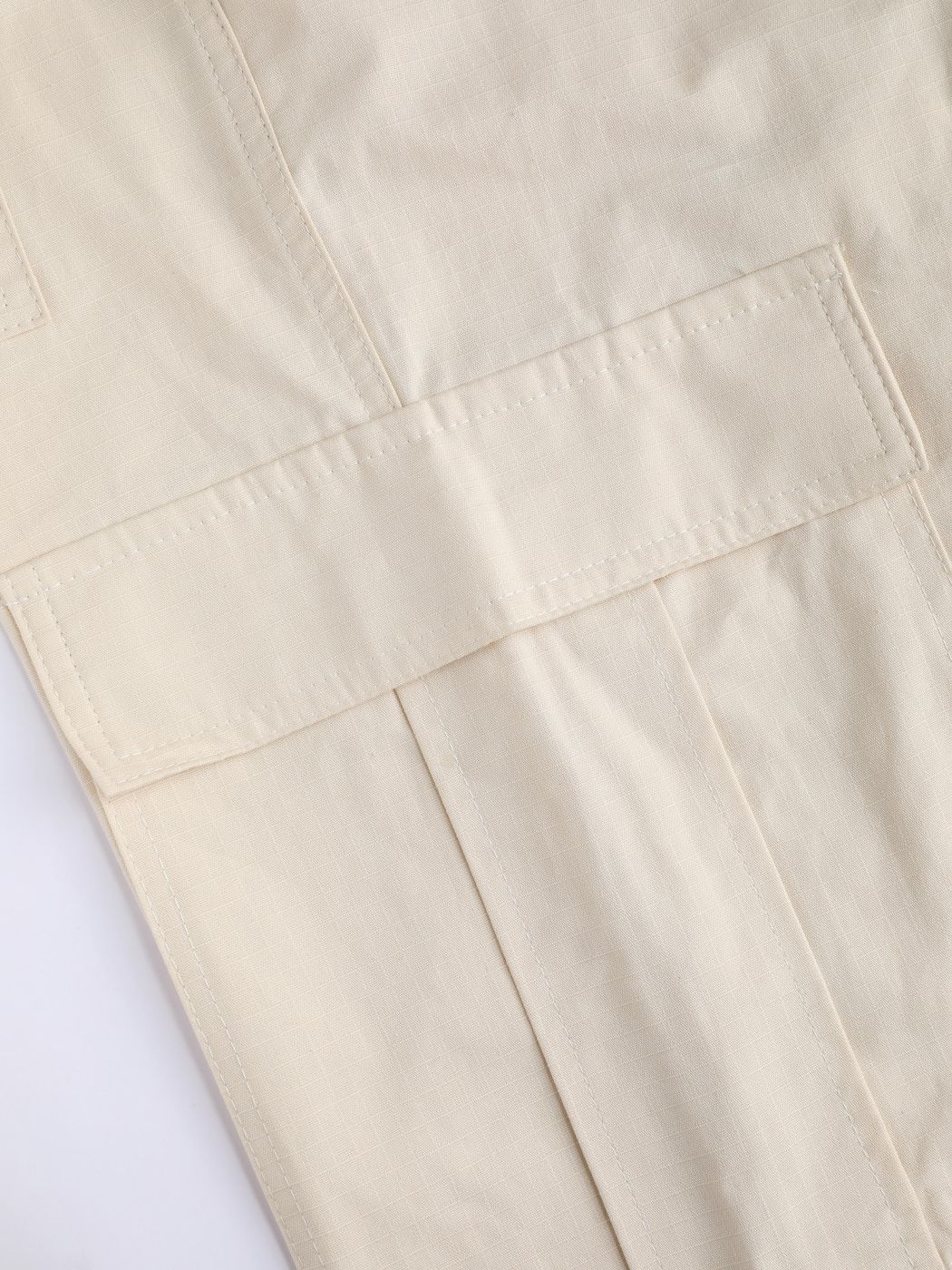 Drawstring Cargo Parachute Pants
