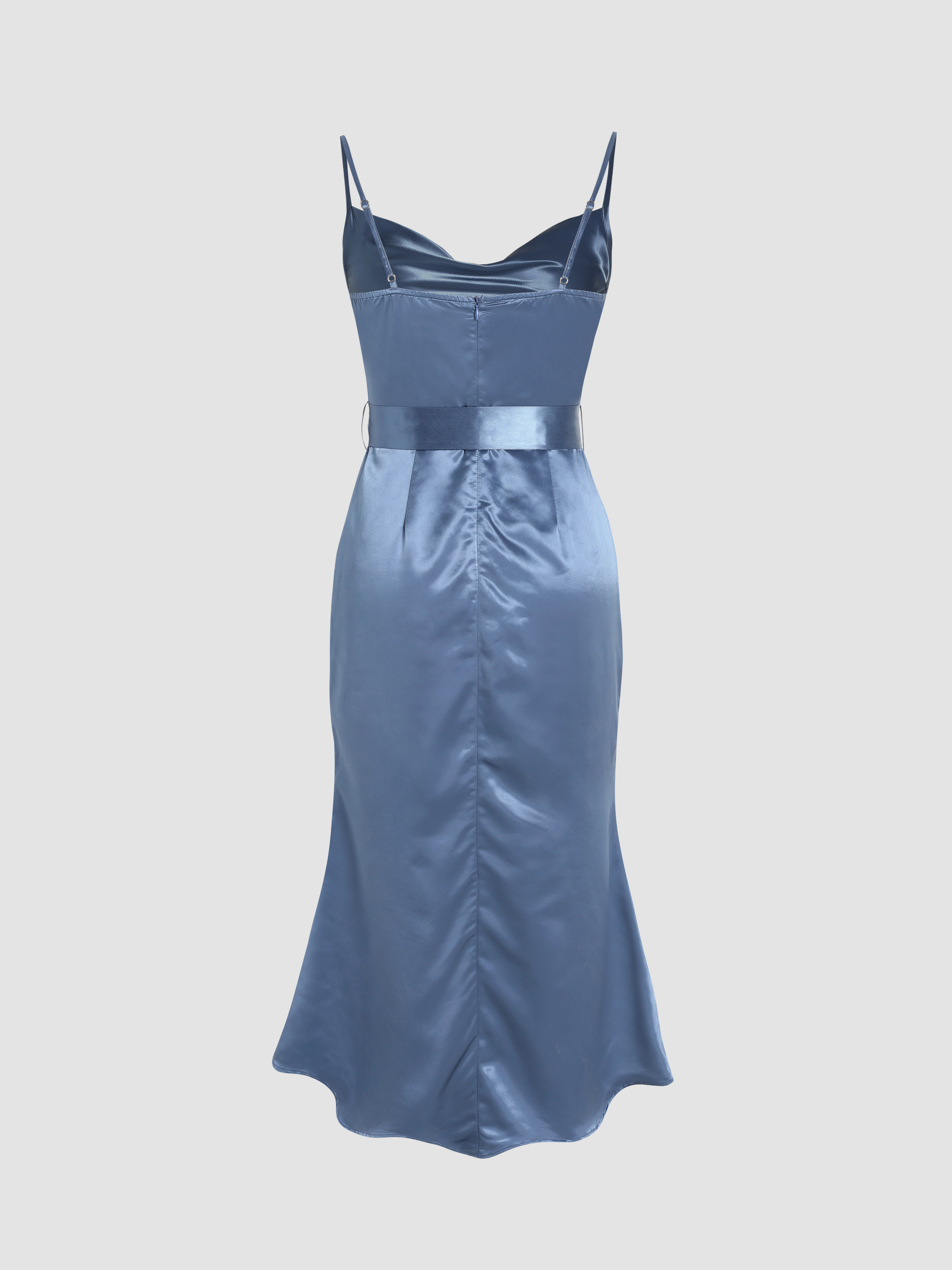blues brothers fancy dress Motel Satin Cowl neck Dress main image 0