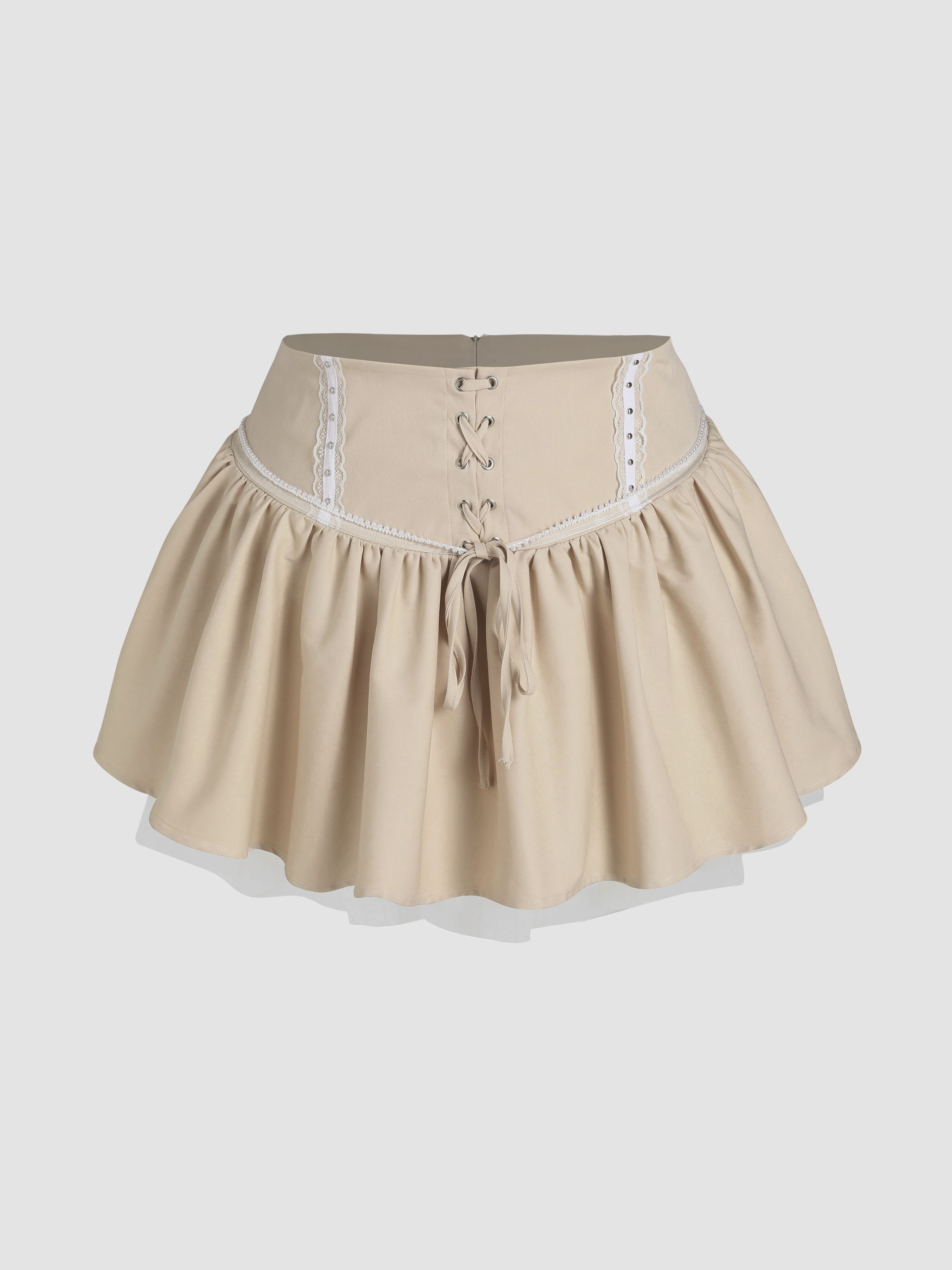 TYPESERVICE ♥ Clean Lace Layered Wrap Skirt /追跡付 see-through layered wrap skirt | ファッション通販サイト NUGU