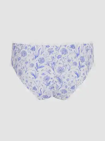  Spitzenbesatz Blumen Slip
