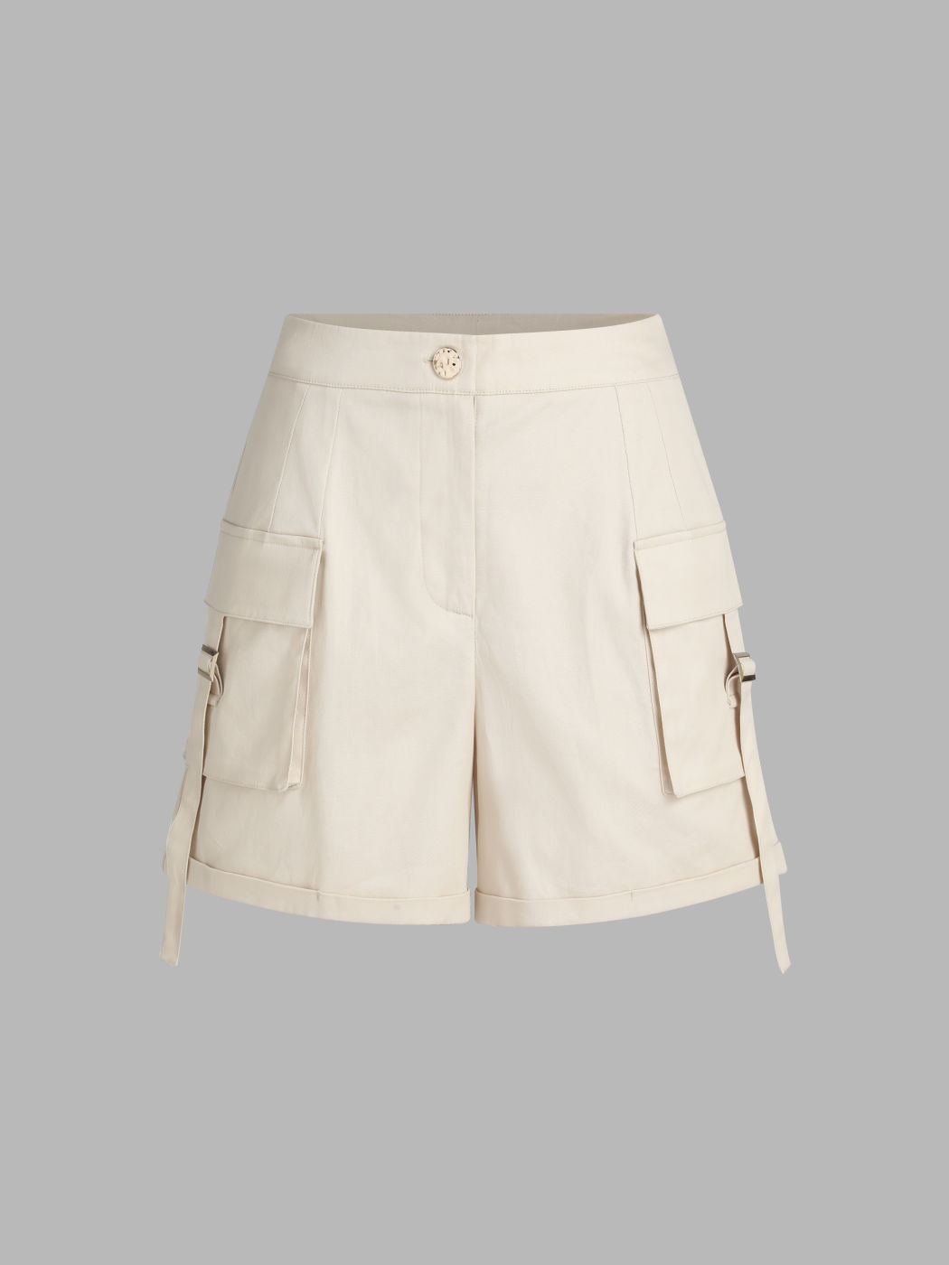 Cargo-Shorts mit Schnalle