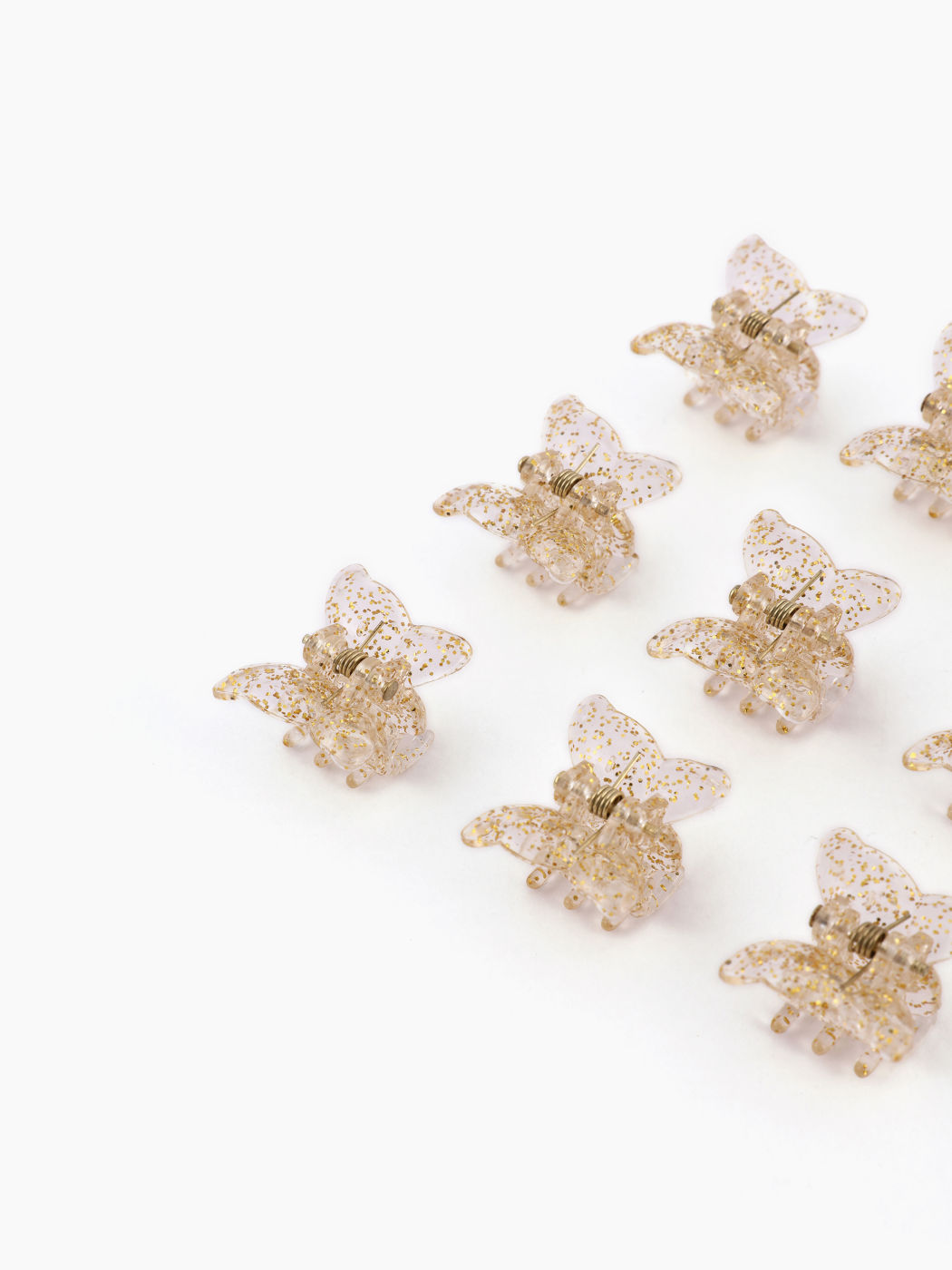 10pcs Butterfly Design Hair Claw For School Daily Casual Picnic Coffee Shop Outdoor Vacation