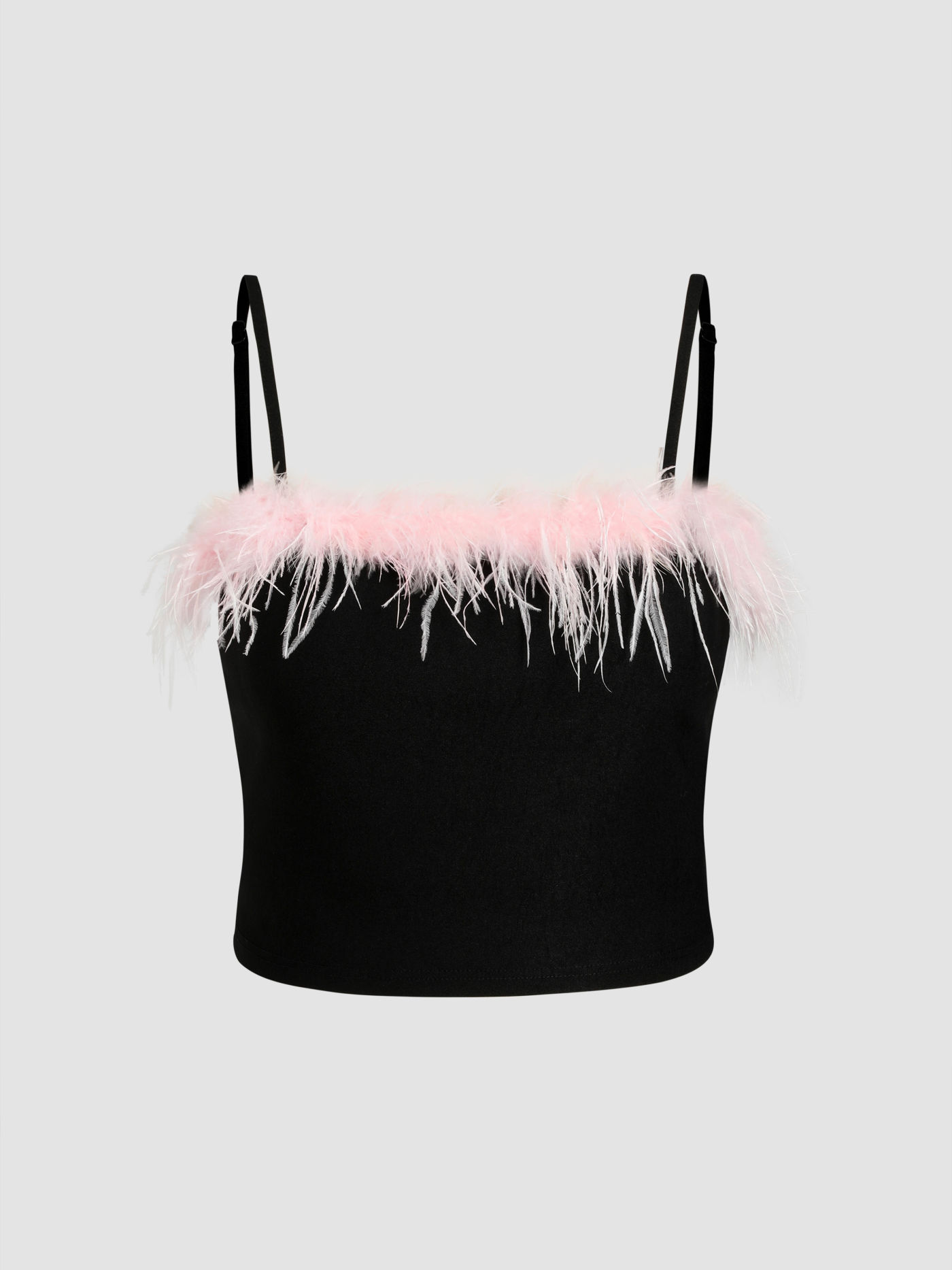 Fluffy Tank Top Curve & Plus