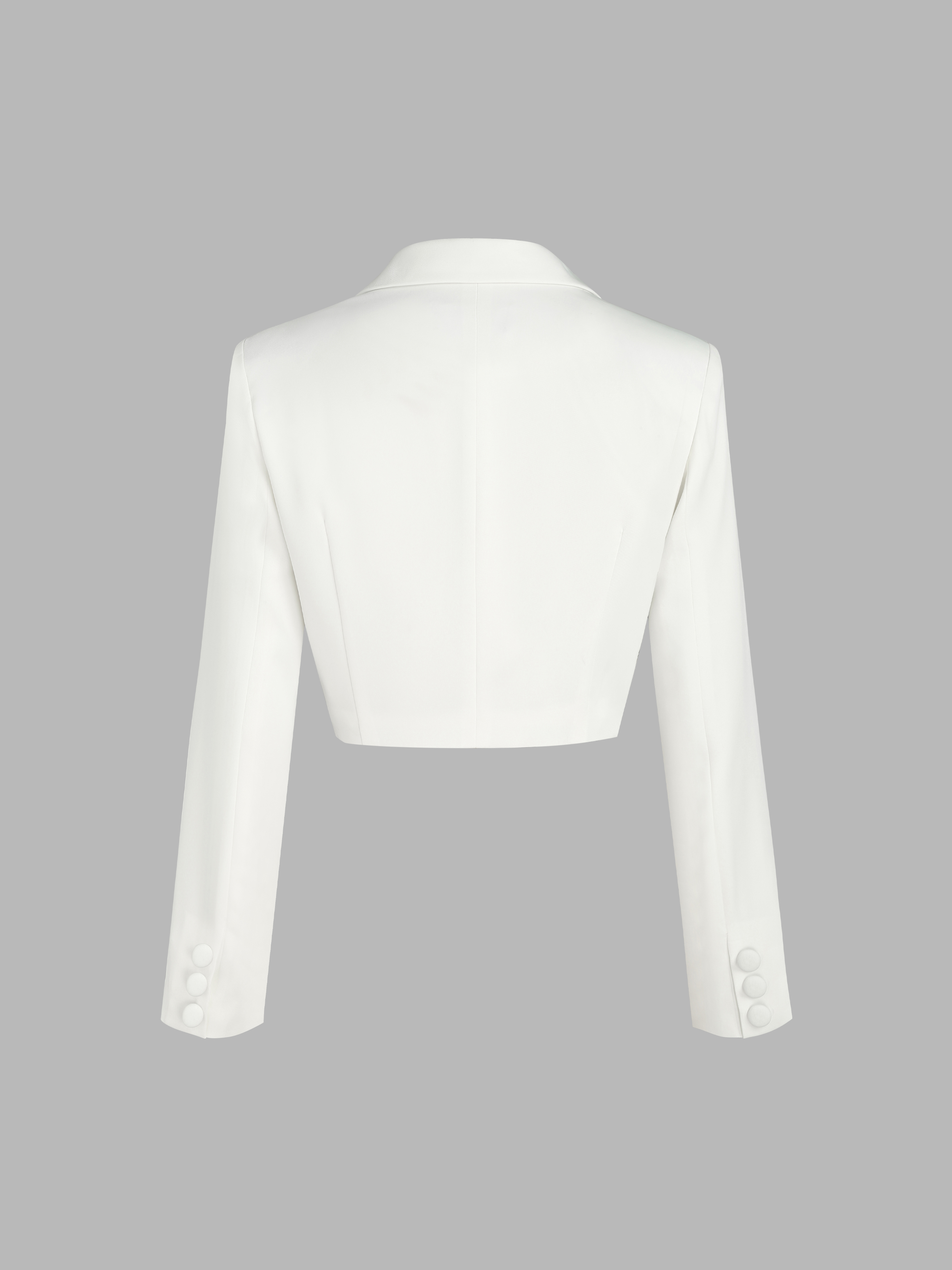 [ROMANTIC CROWN]★SHINING LOGO CROP BLAZER SHINING LOGO CROP BLAZER - ROMANTIC CROWN | 60% - Asian