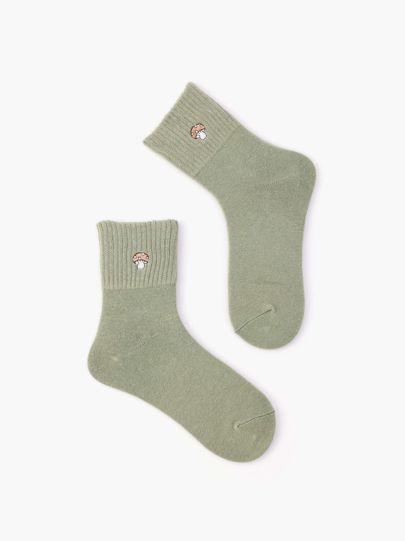 3 Pairs Mushroom Pattern Socks Set