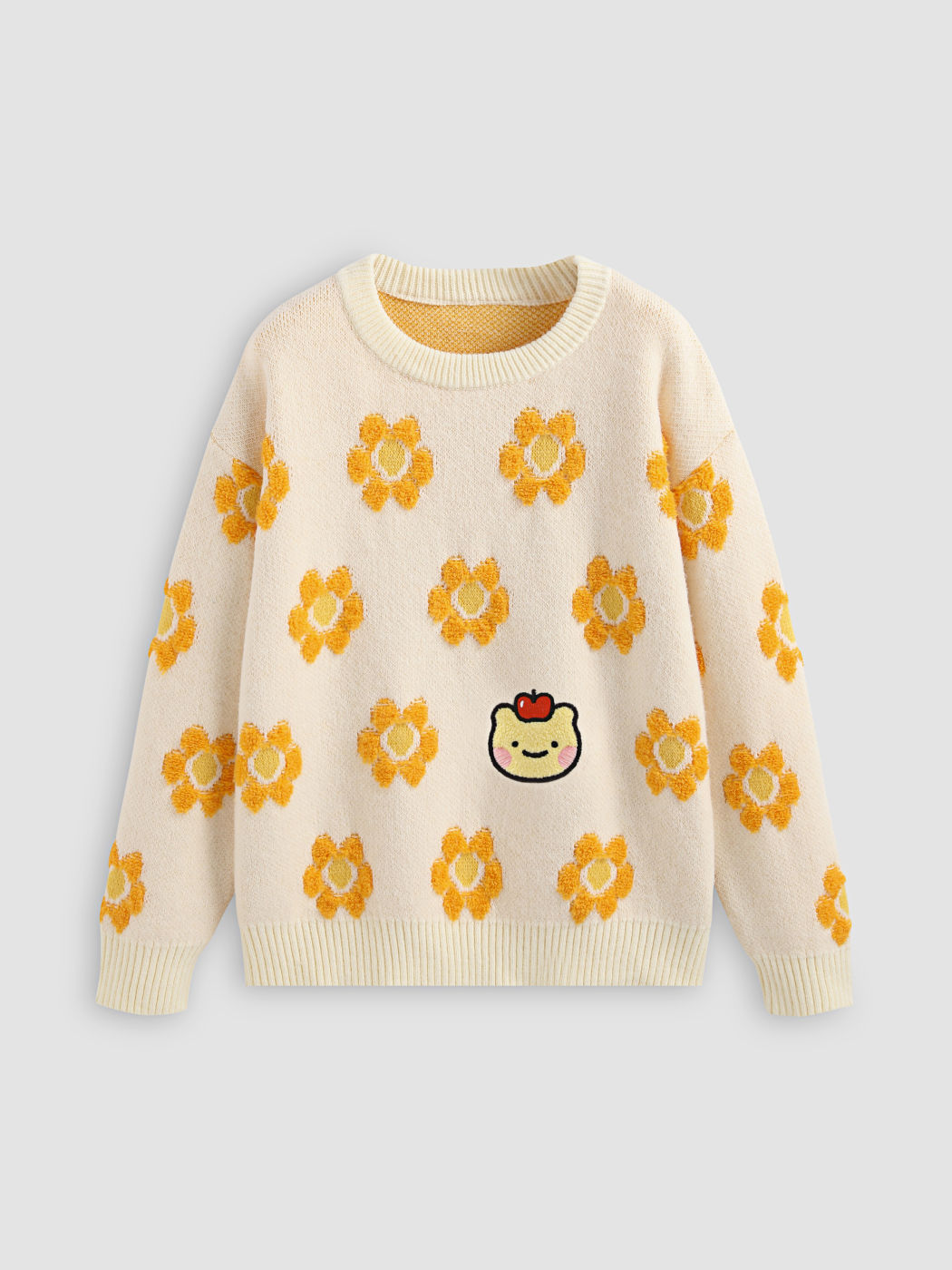  Cider X WonderPals Unisex Blumen Pullover Sweatshirt