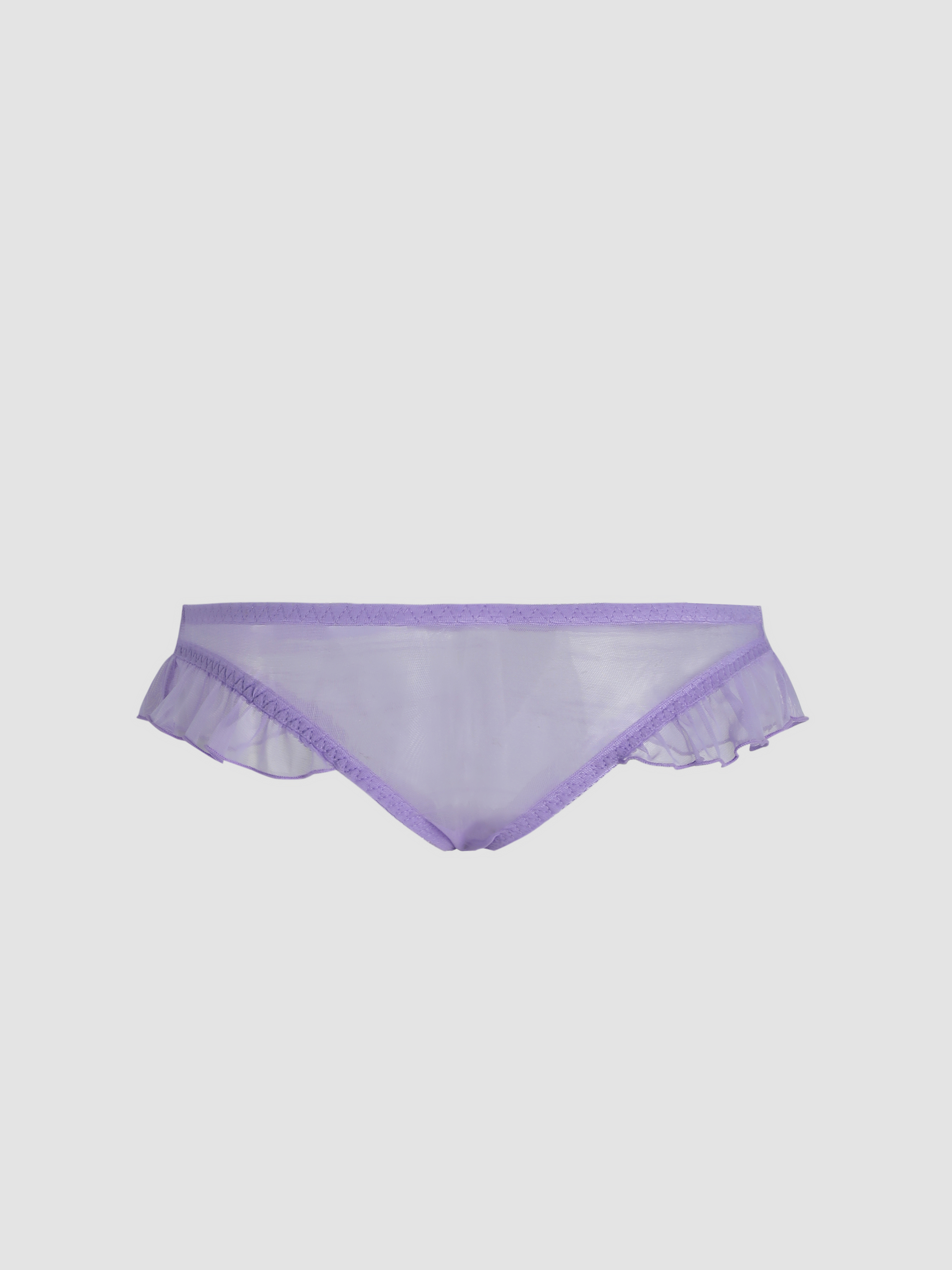 Culotte transparente à volants Lilac Daydreams
