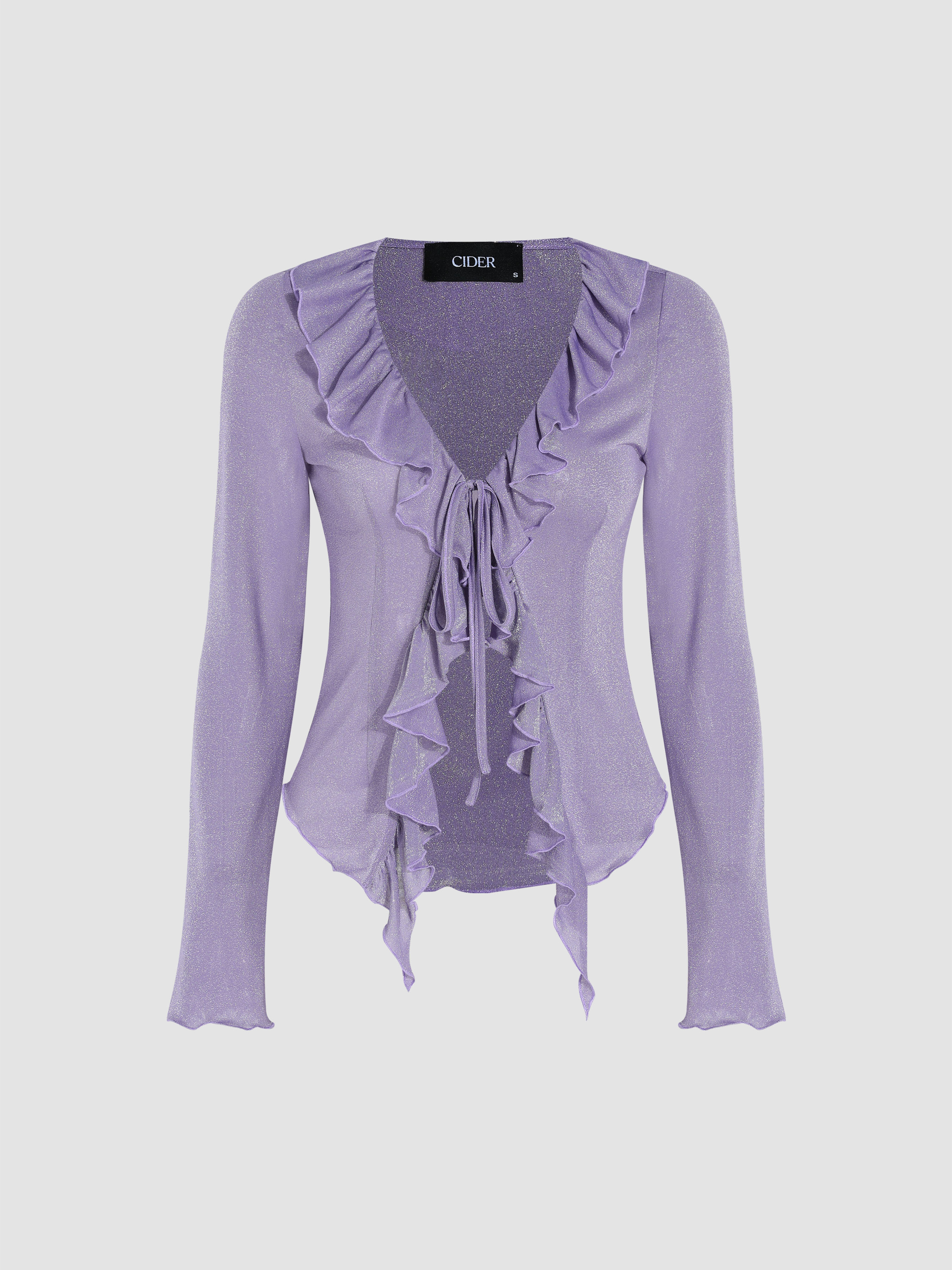 Short Sleeve Scallop Tee
