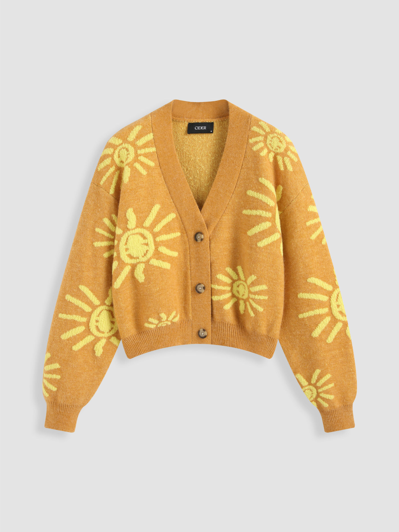 Sun Catcher Graphic Knit Cardigan