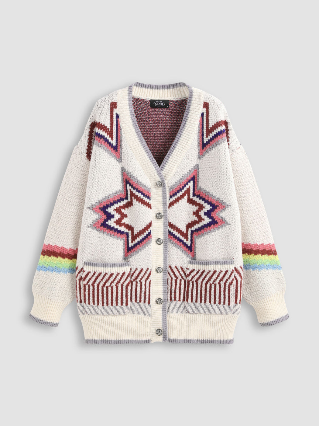 Wanderlust Oversized Boho Knit Cardigan