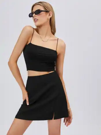 Solid Classic Crop Top