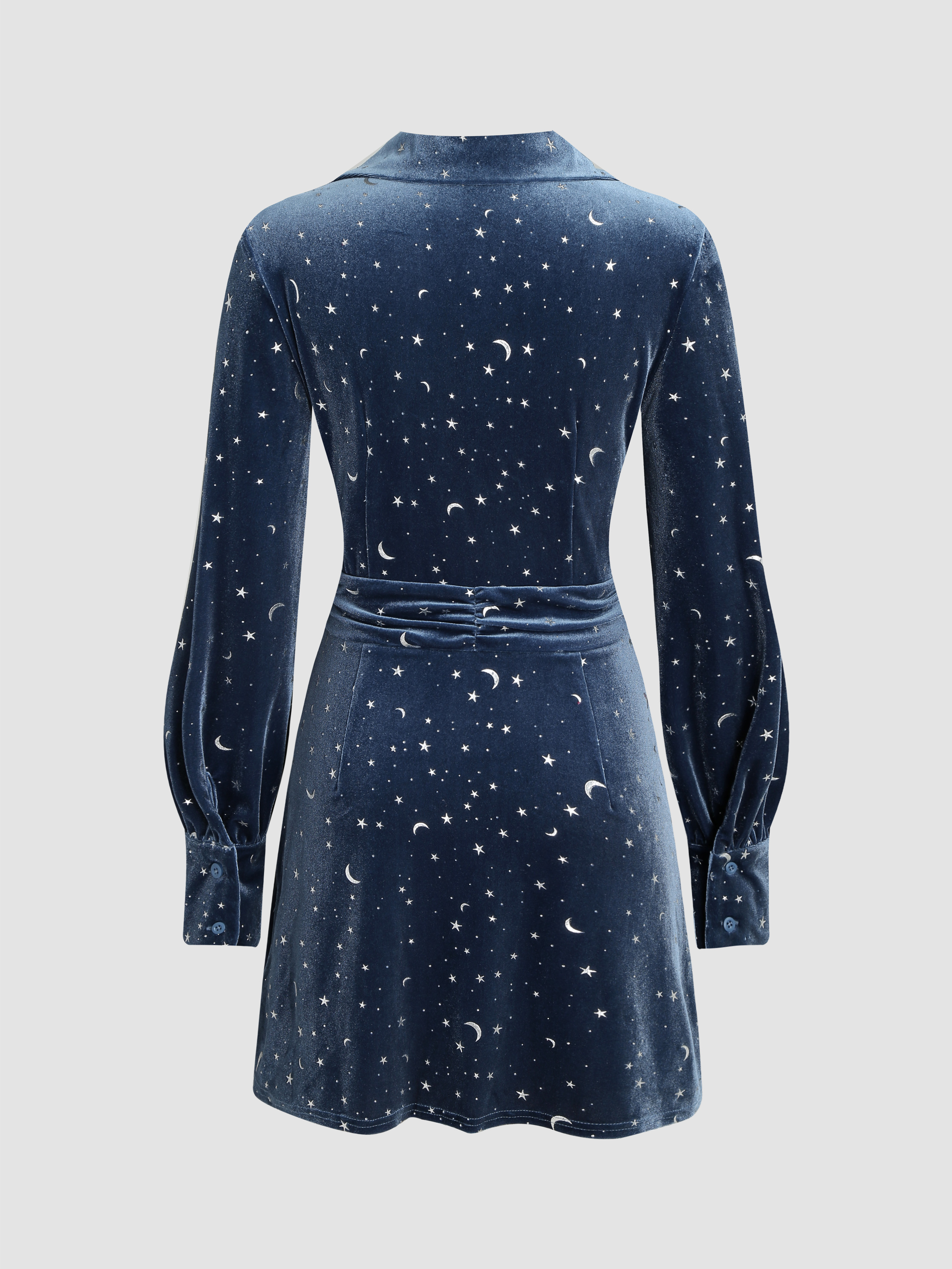 Blue velvet star on sale dress