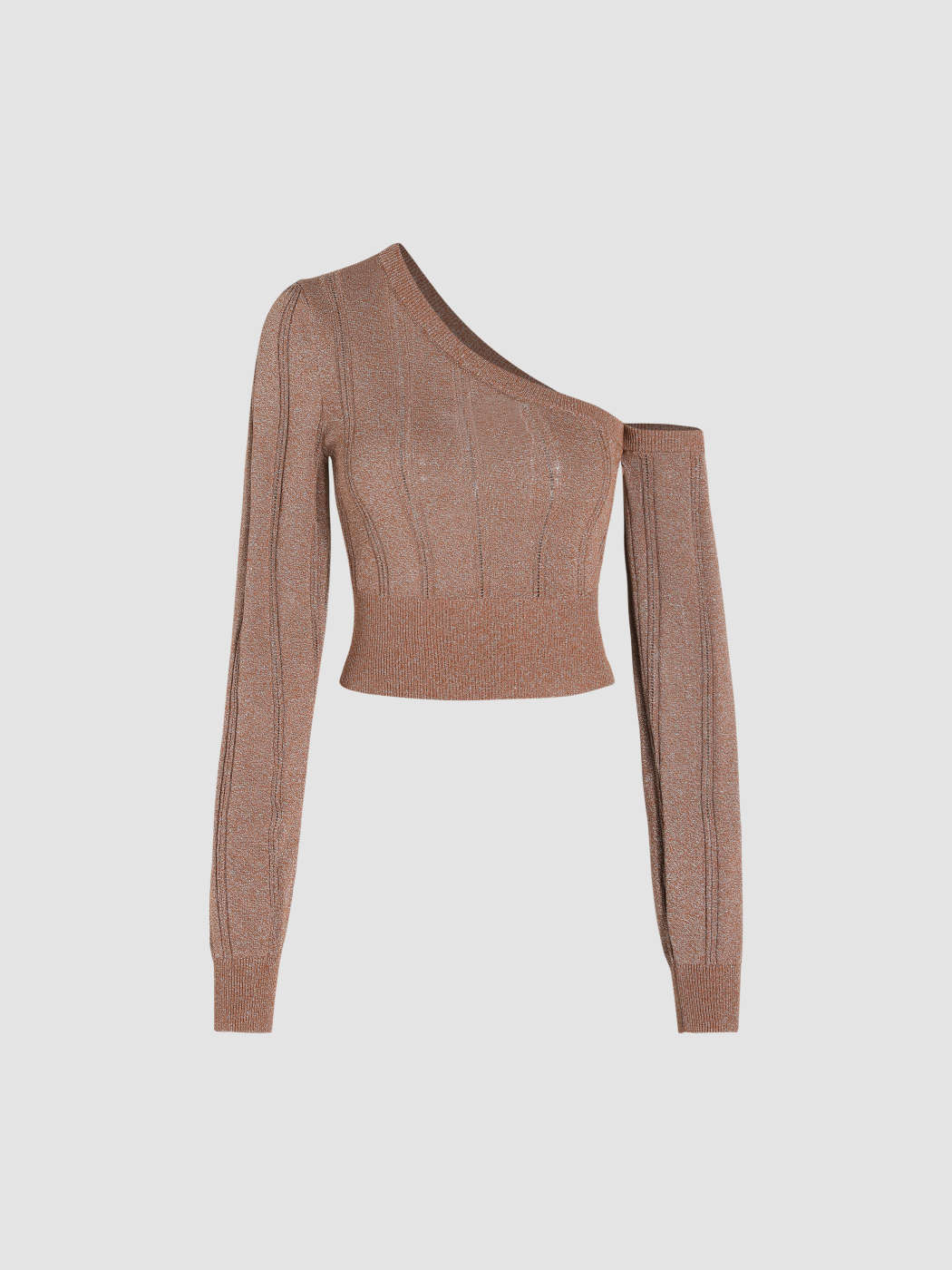 Solid One Shoulder Sweater For School Vacation Holiday