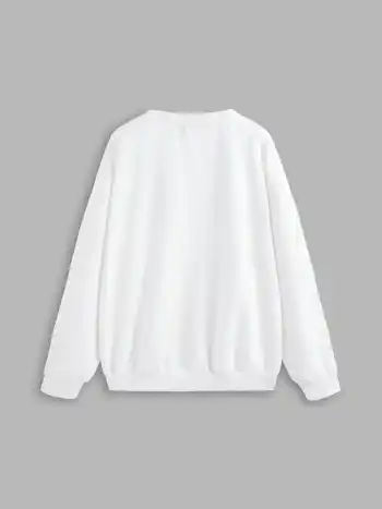 Los Angeles U.S.A Felpa girocollo oversize
