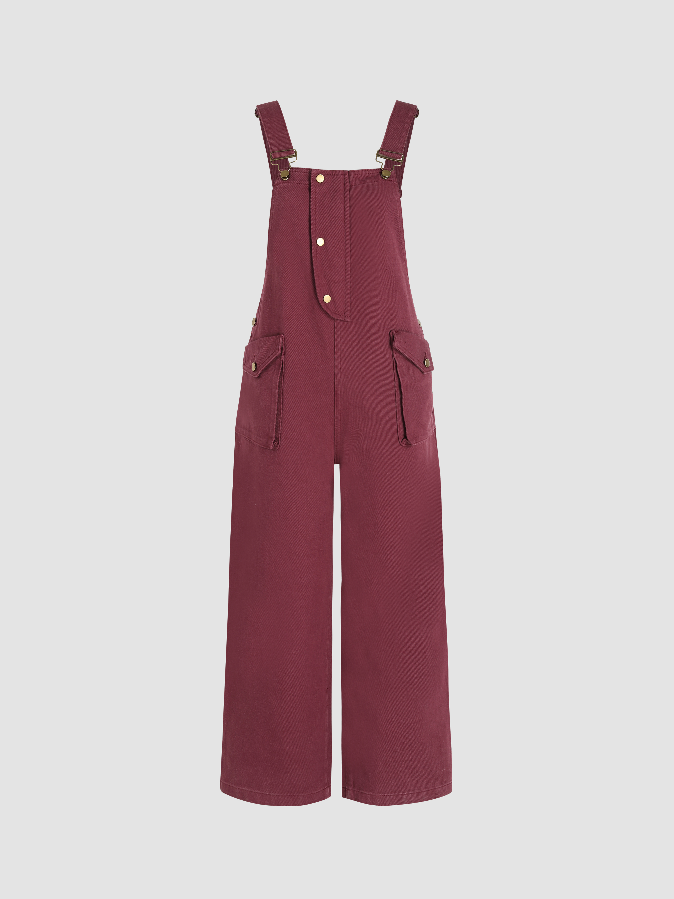 Art Show Burgundy Overalls - Cider