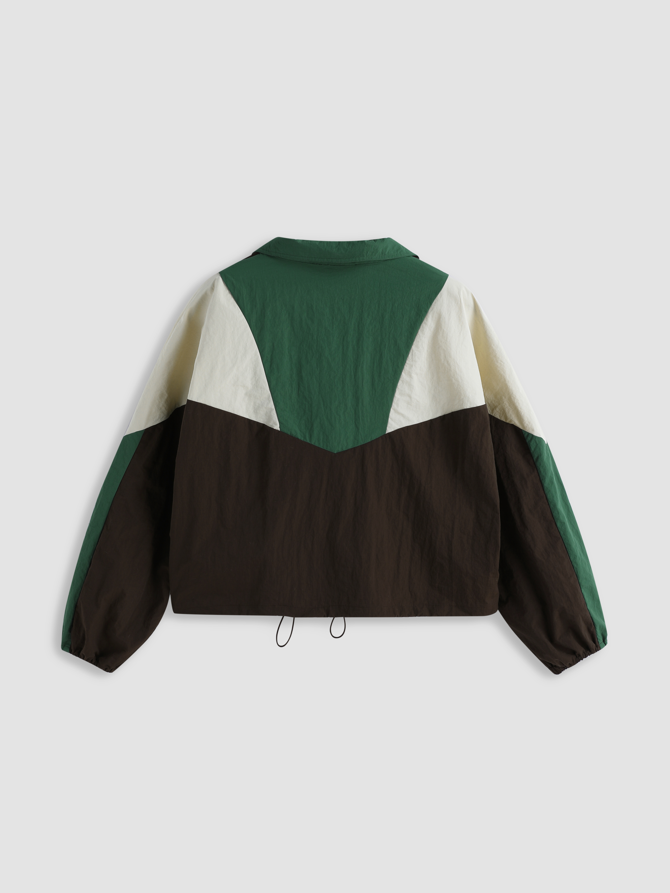 美品★ ESSENTIAL CURVE COLLAR JACKET Cotton blend high collar jacket | OYSHO United States