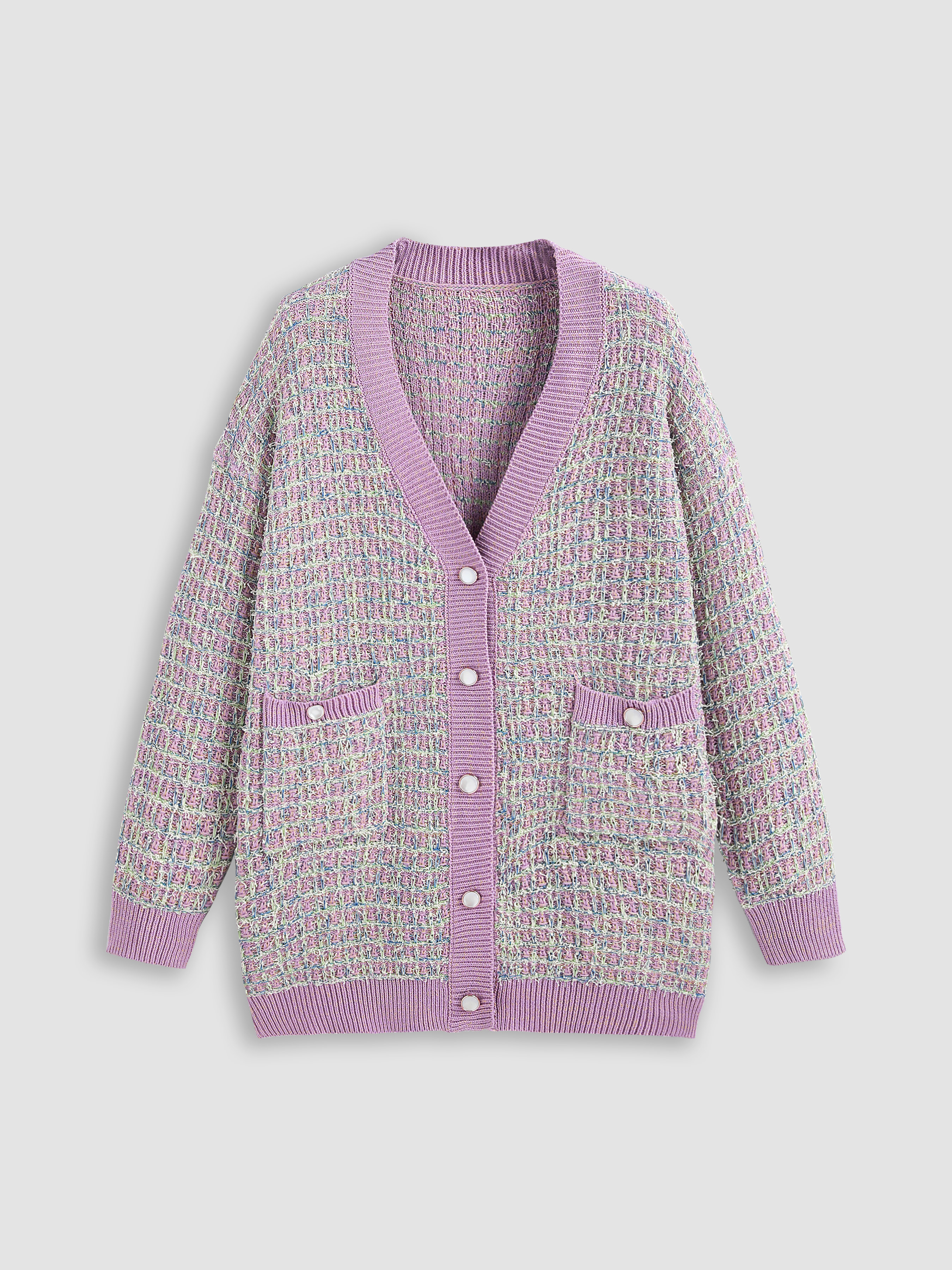 Oversized Button Down Cardigan Cider