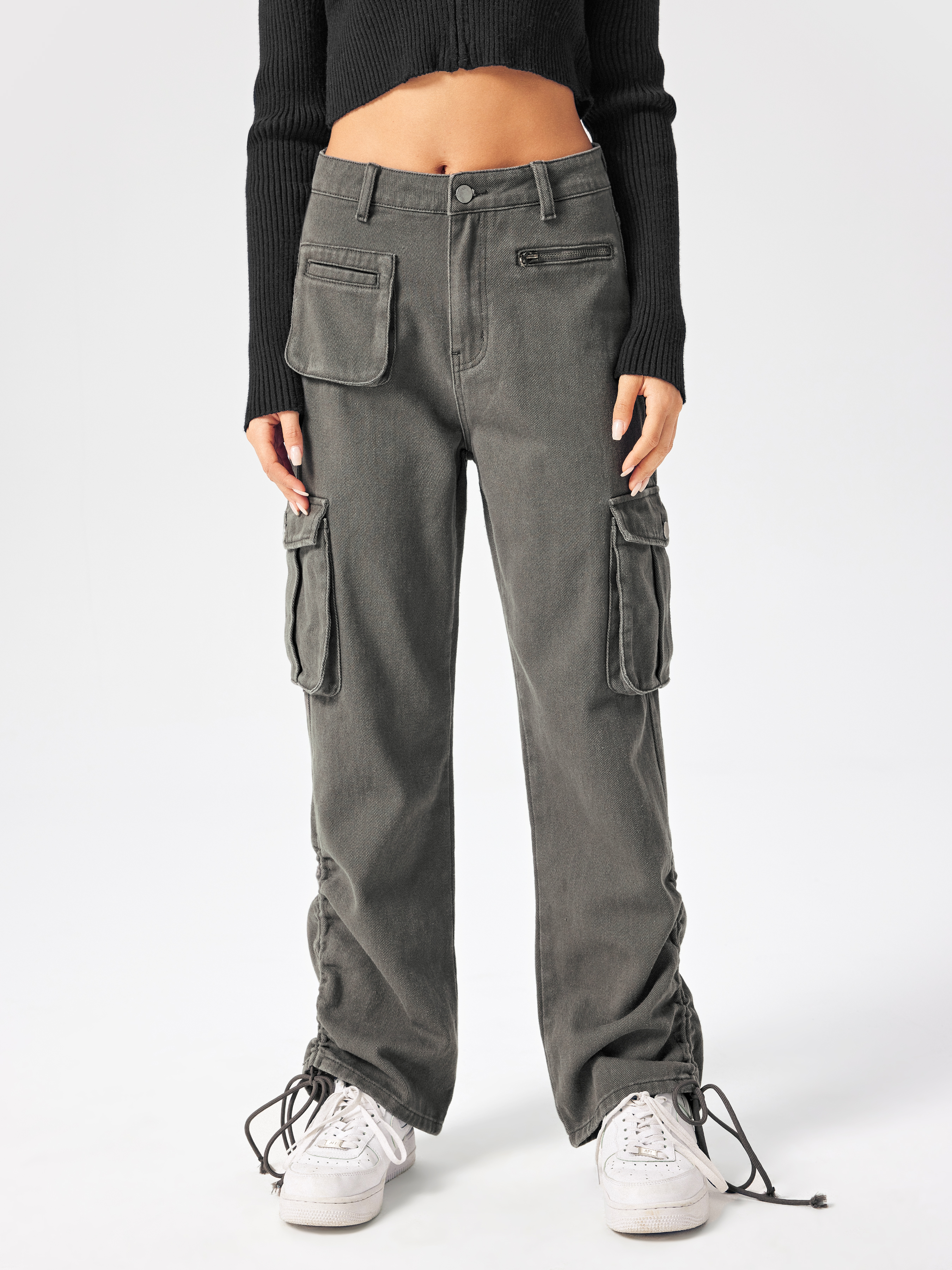 【値下】フィルザビル| HIGH TACKWAIST CARGO TROUSER フィルザビル| HIGH TACKWAIST CARGO TROUSER