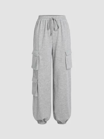 Pantaloni da lavoro Cargo Jogger solidi ed elastici in vita