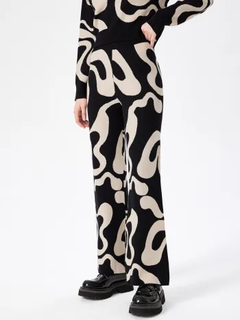  Alltagstäuschung Psychedelische Wirbel Strickhosen