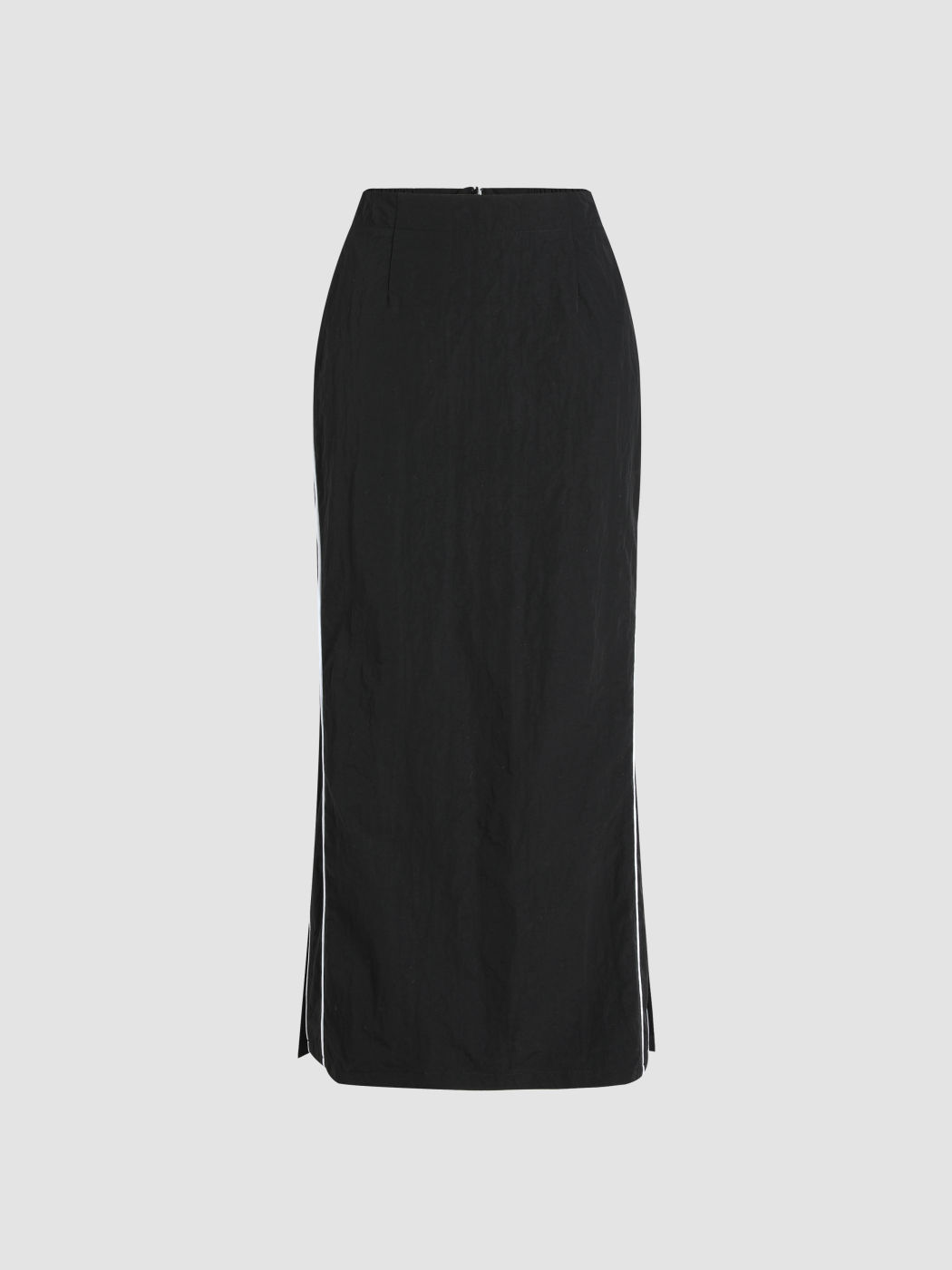  Mittlere Taille Split Midirock