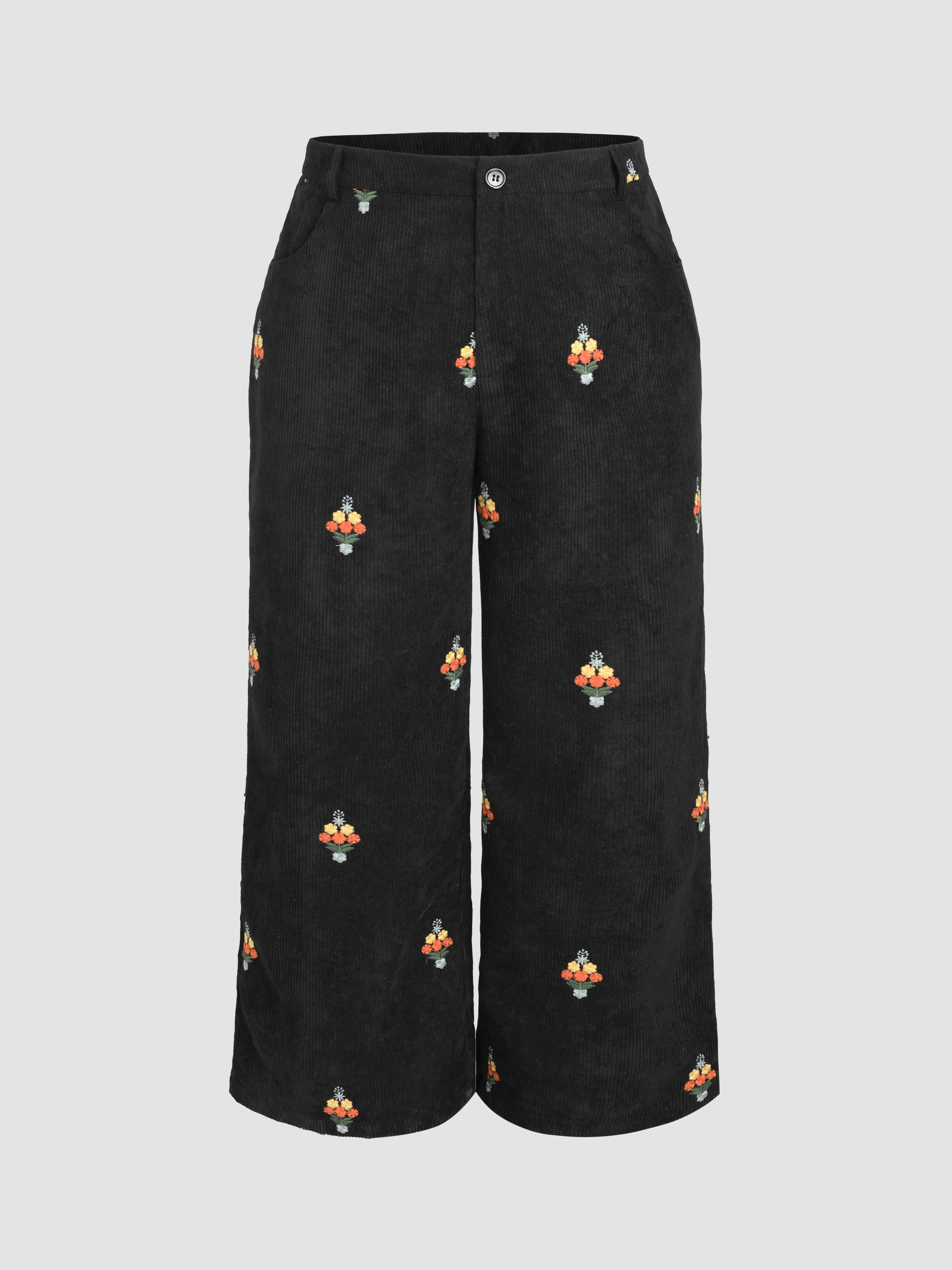 Buy DOROTHY PERKINS Women Black & Pink Floral Print Trousers - Trousers for  Women 6398726 | Myntra