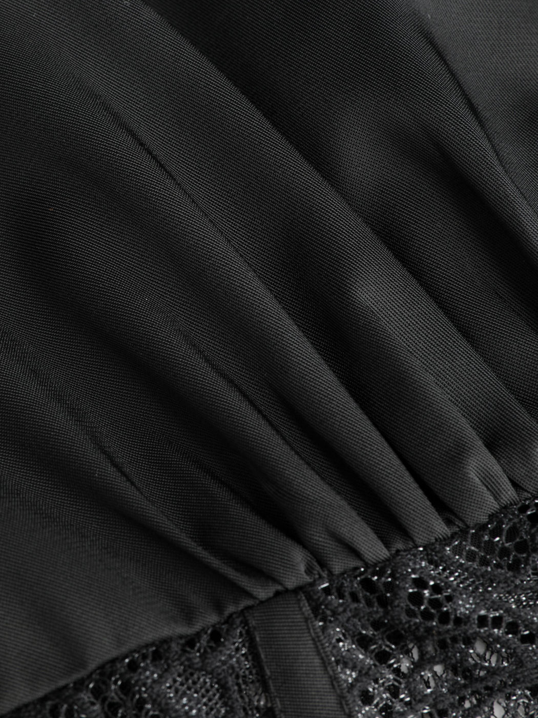 Vneck Lace Corset Long Sleeve Crop Top Cider