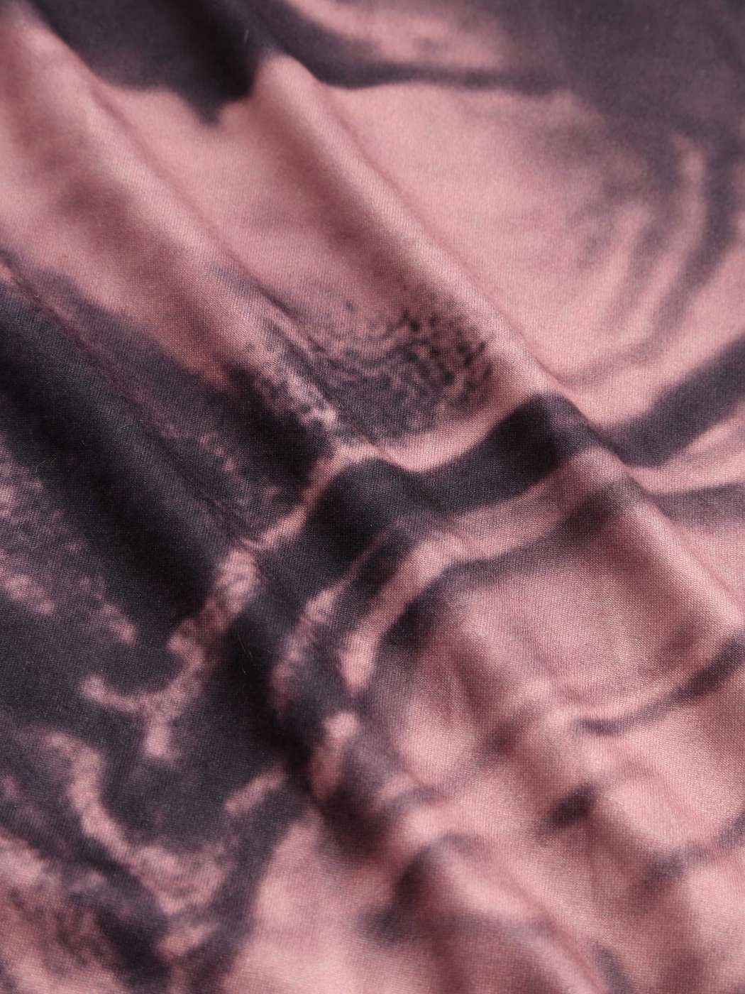 trompe l'oeil prints cut out knitted maxi dress Knit Fabric Trompe L'oeil Prints Cut Out Knitted Maxi Dress For Exhibition