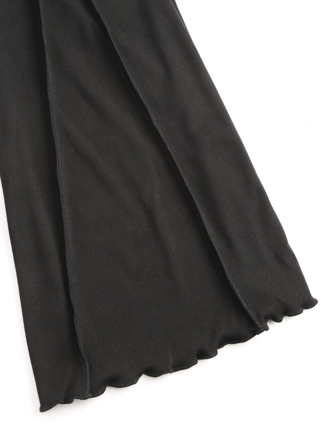  Hohe Taille Solid Stich Ausgestellte Hosen