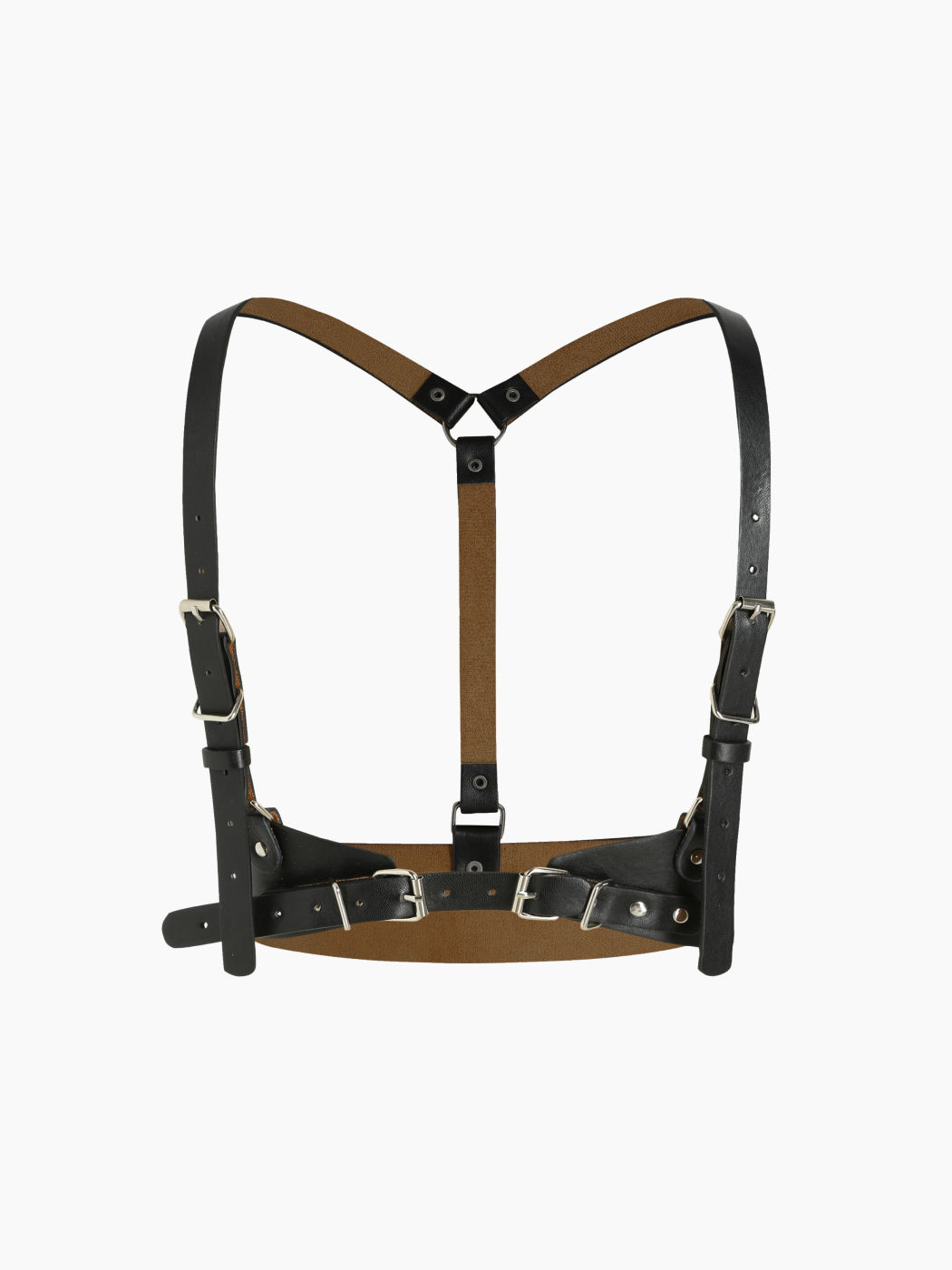 Layered Buckle Harness Belt For Music Festival/Live House