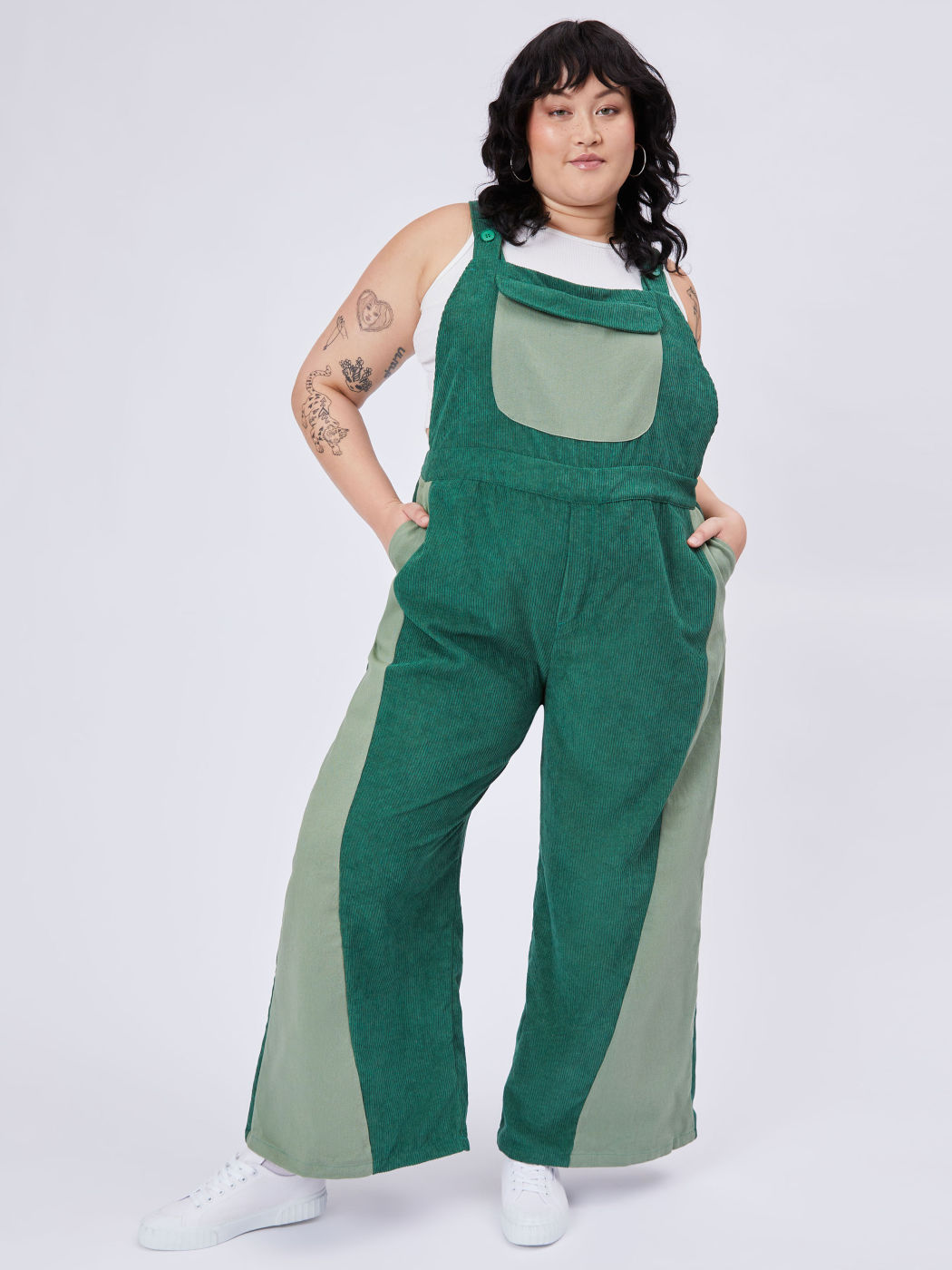 Peto de Pana Mono Curvy