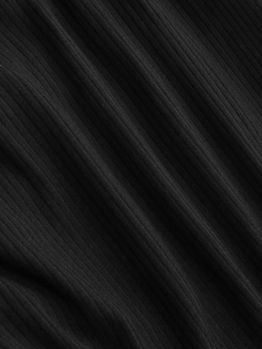 Langarm-Crop-Top mit Kordelzug und U-Ausschnitt Kurve & Plus