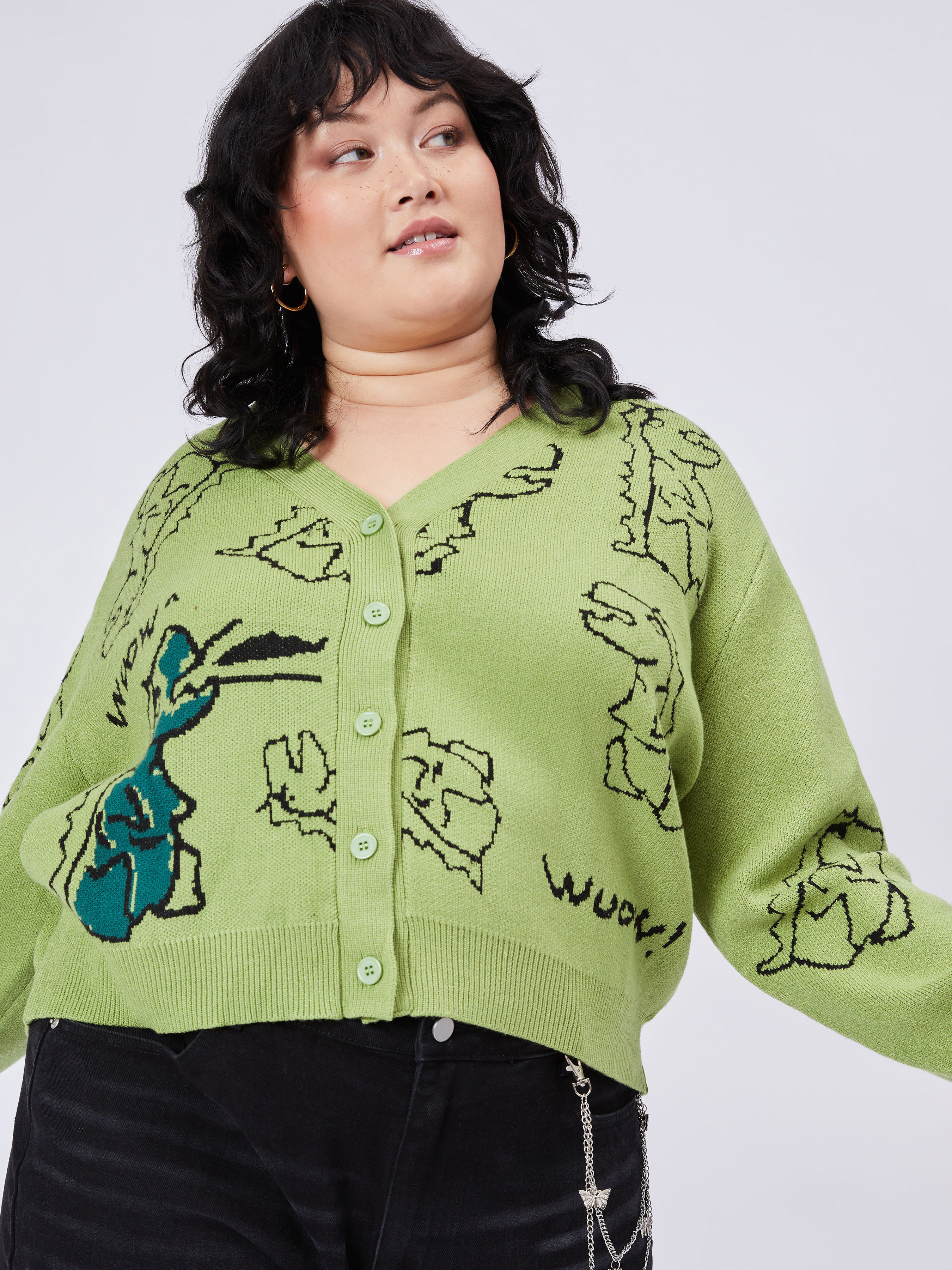 Plus size dinosaur sweater best sale