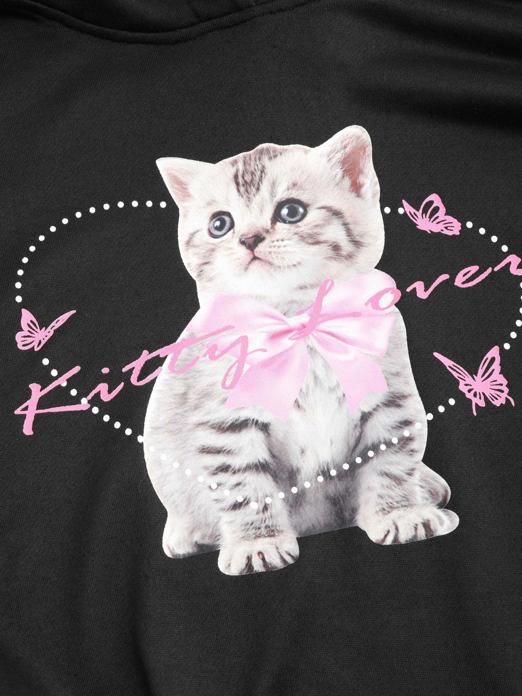 Kitty Lover Hoodie Curve & Plus