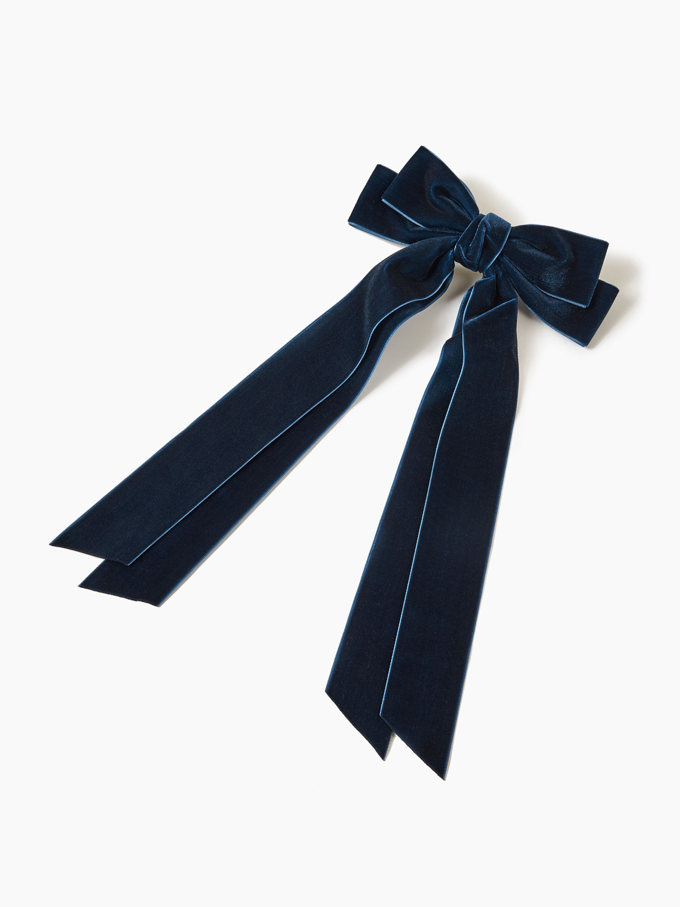 Barrette à Cheveux Décorée d'un Nœud en Velours